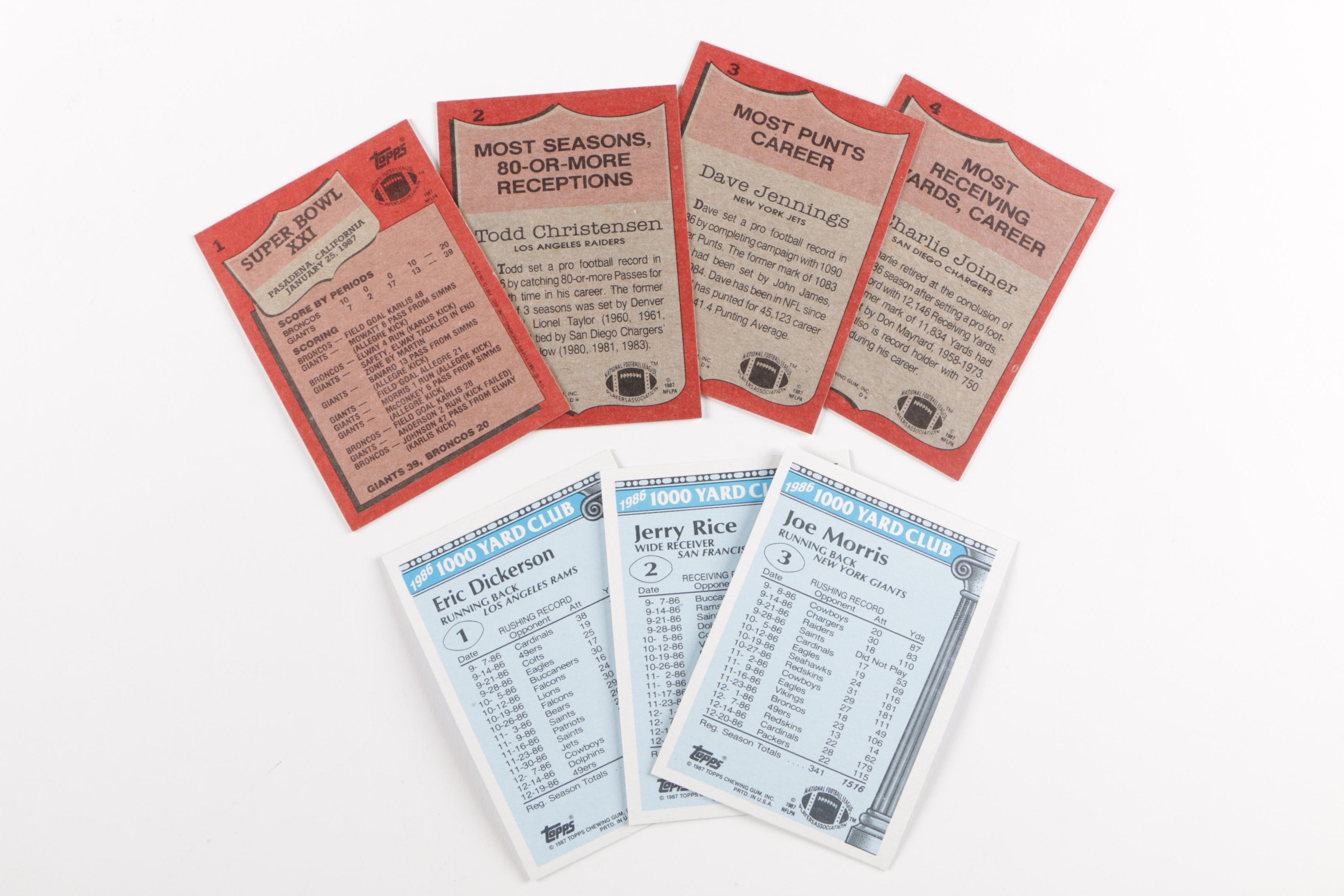 Assorted Football Card Sets