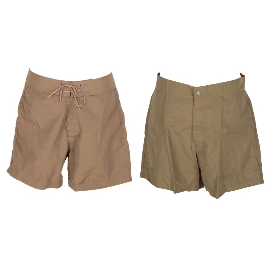 Two Pairs of Gucci Shorts