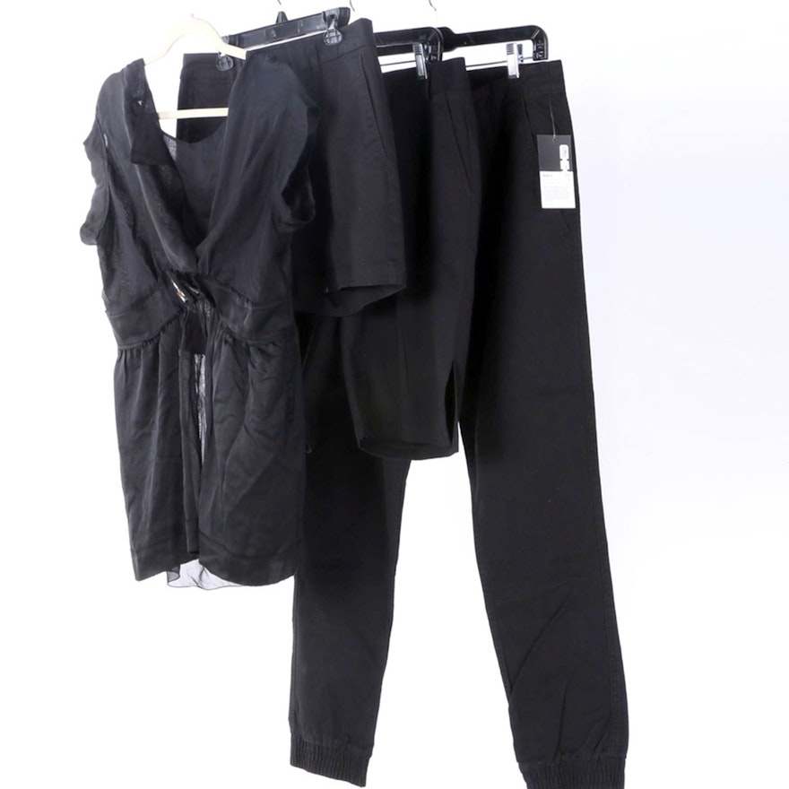 Collection of Women's Black Clothing