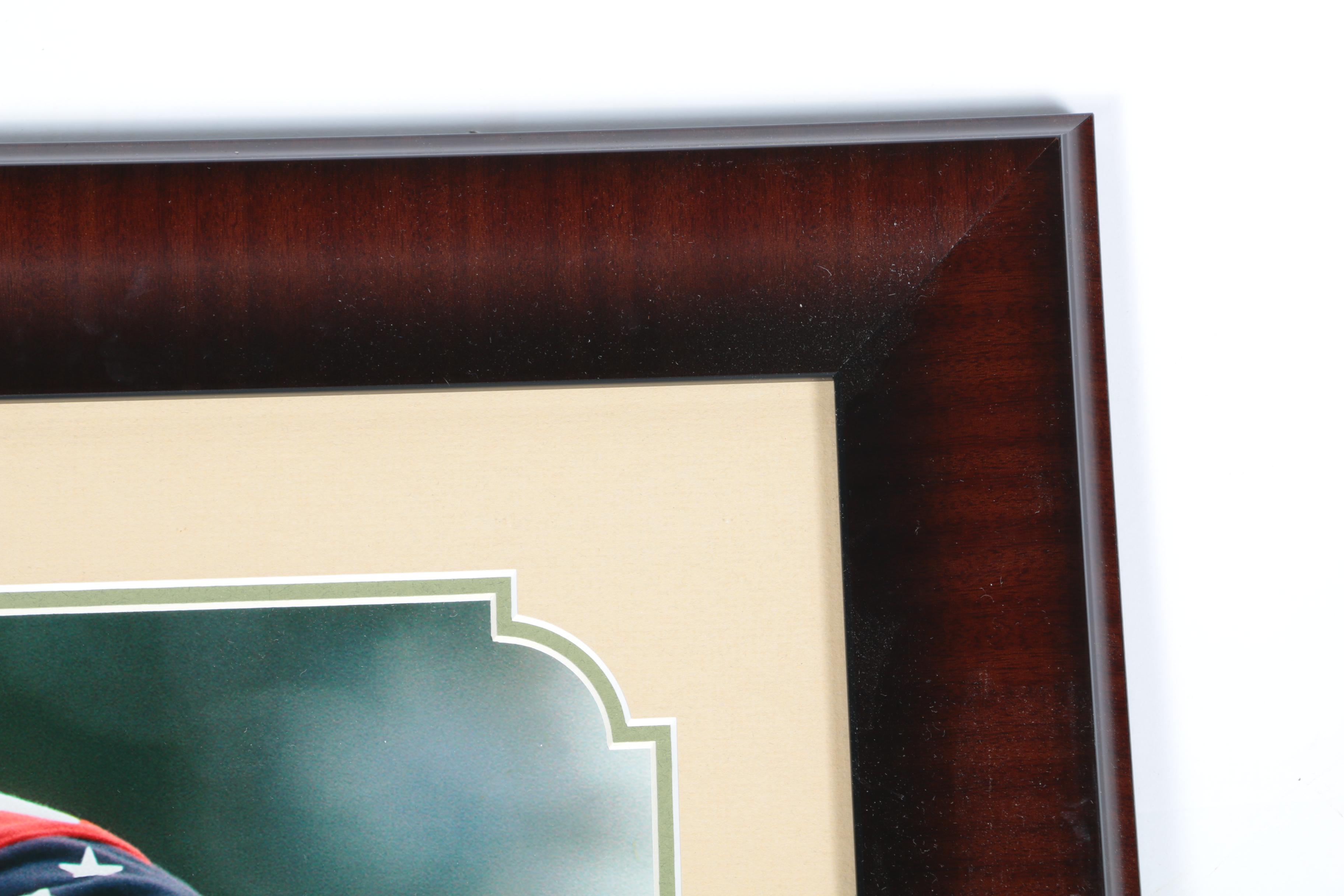 Framed Photograph of Payne Stewart