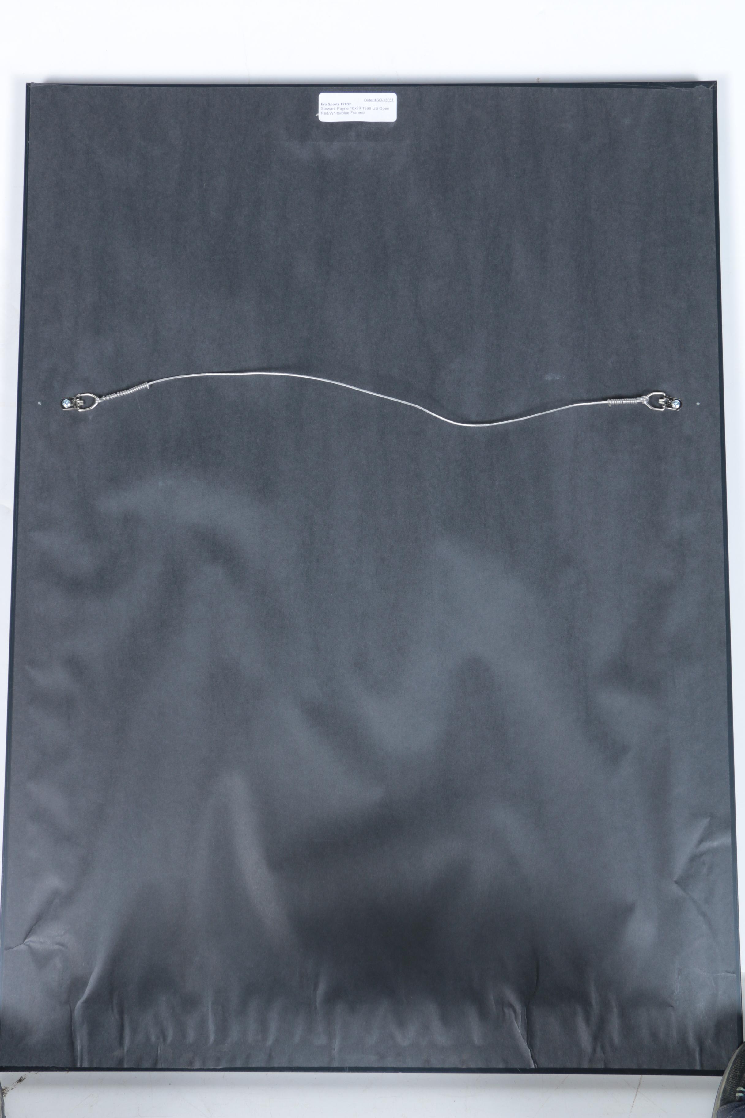 Framed Photograph of Payne Stewart