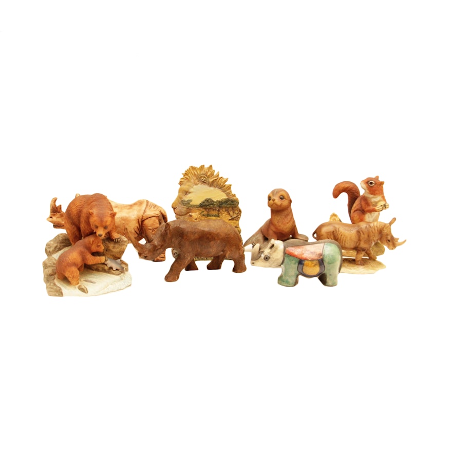 Collection of Ceramic Animals