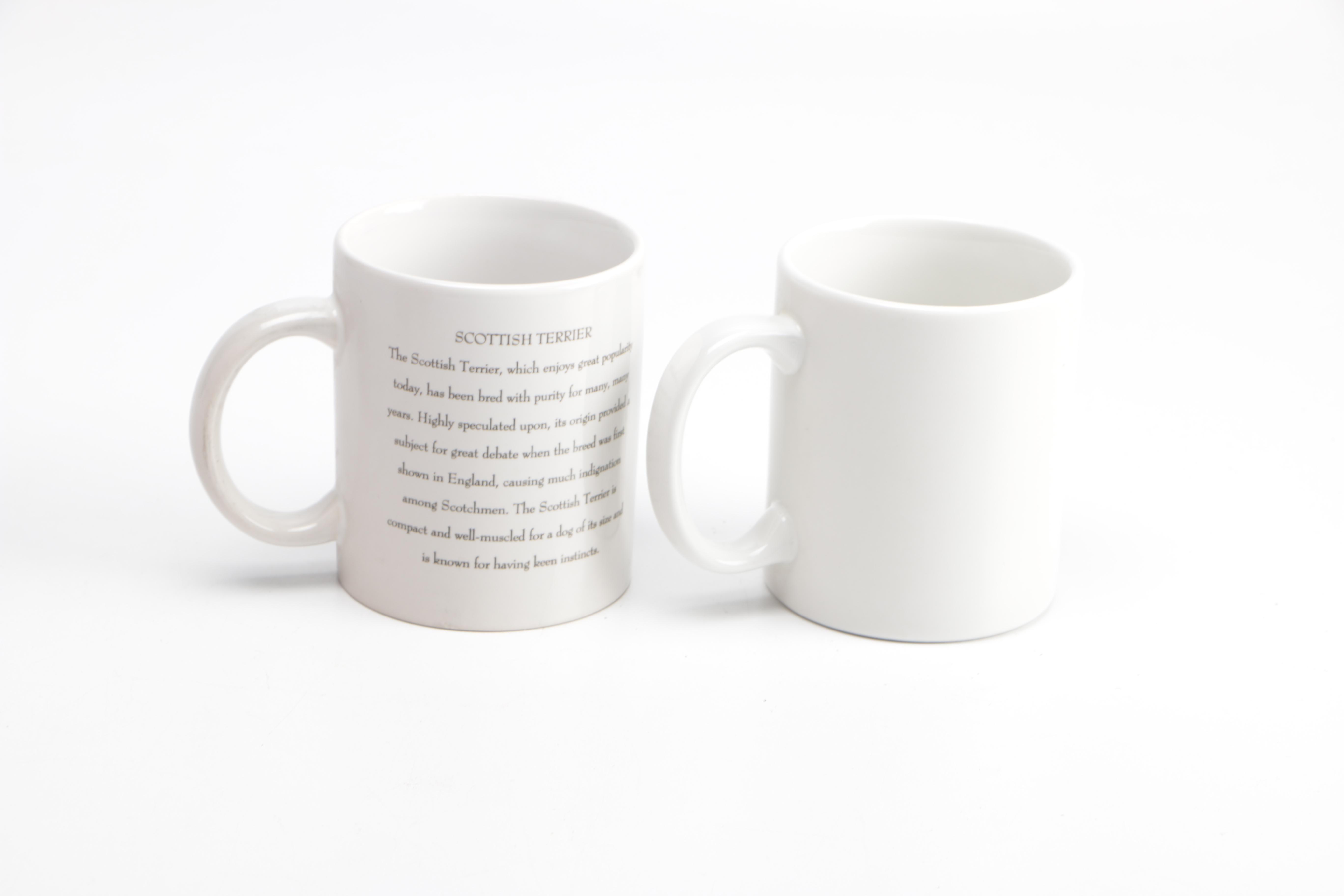 Collection of Scottish Terrier Themed China and Ceramics