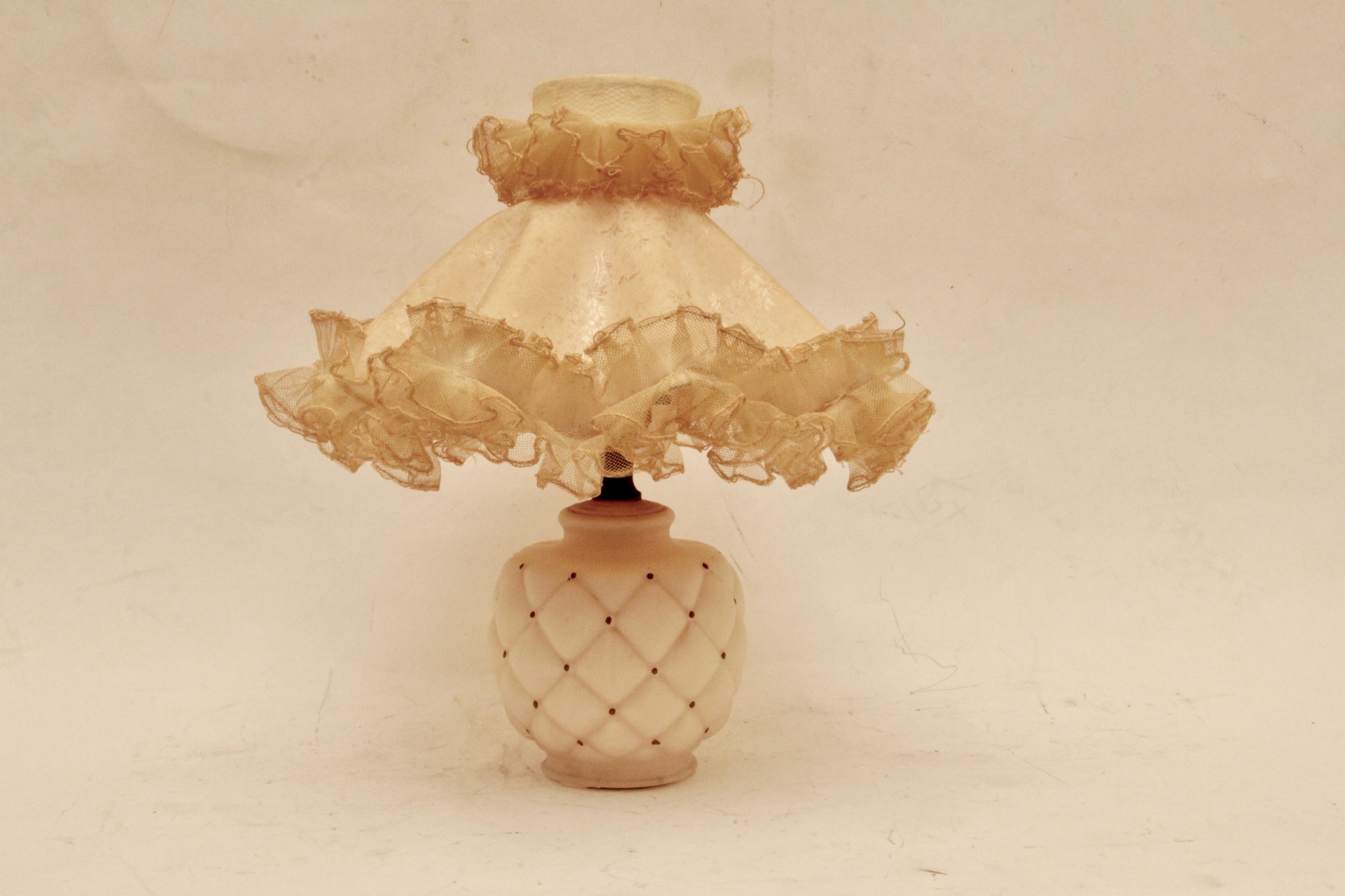 Pair of Vintage Boudoir Lamps