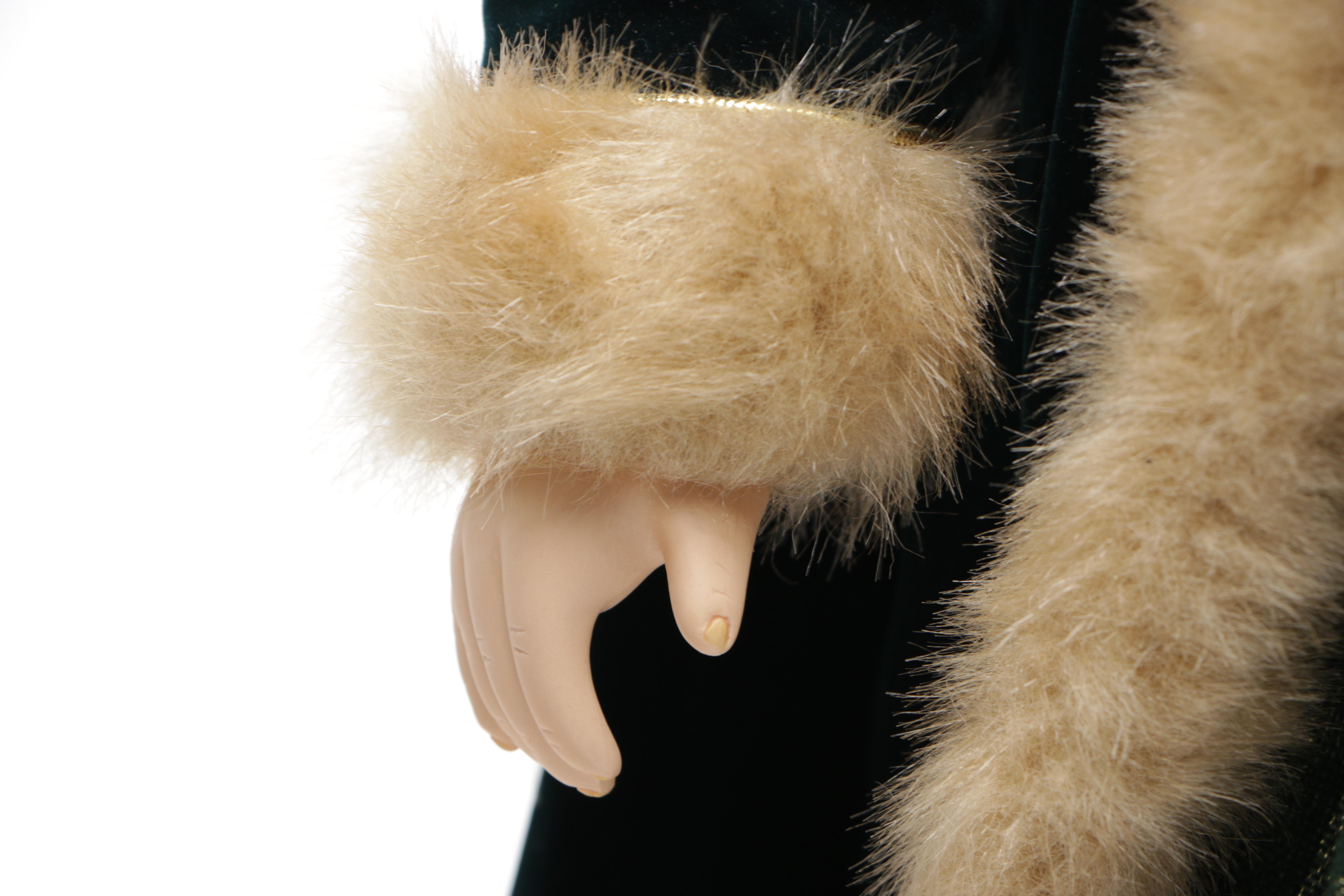 "The Collectors Choice" by DanDee Porcelain Doll and Dog