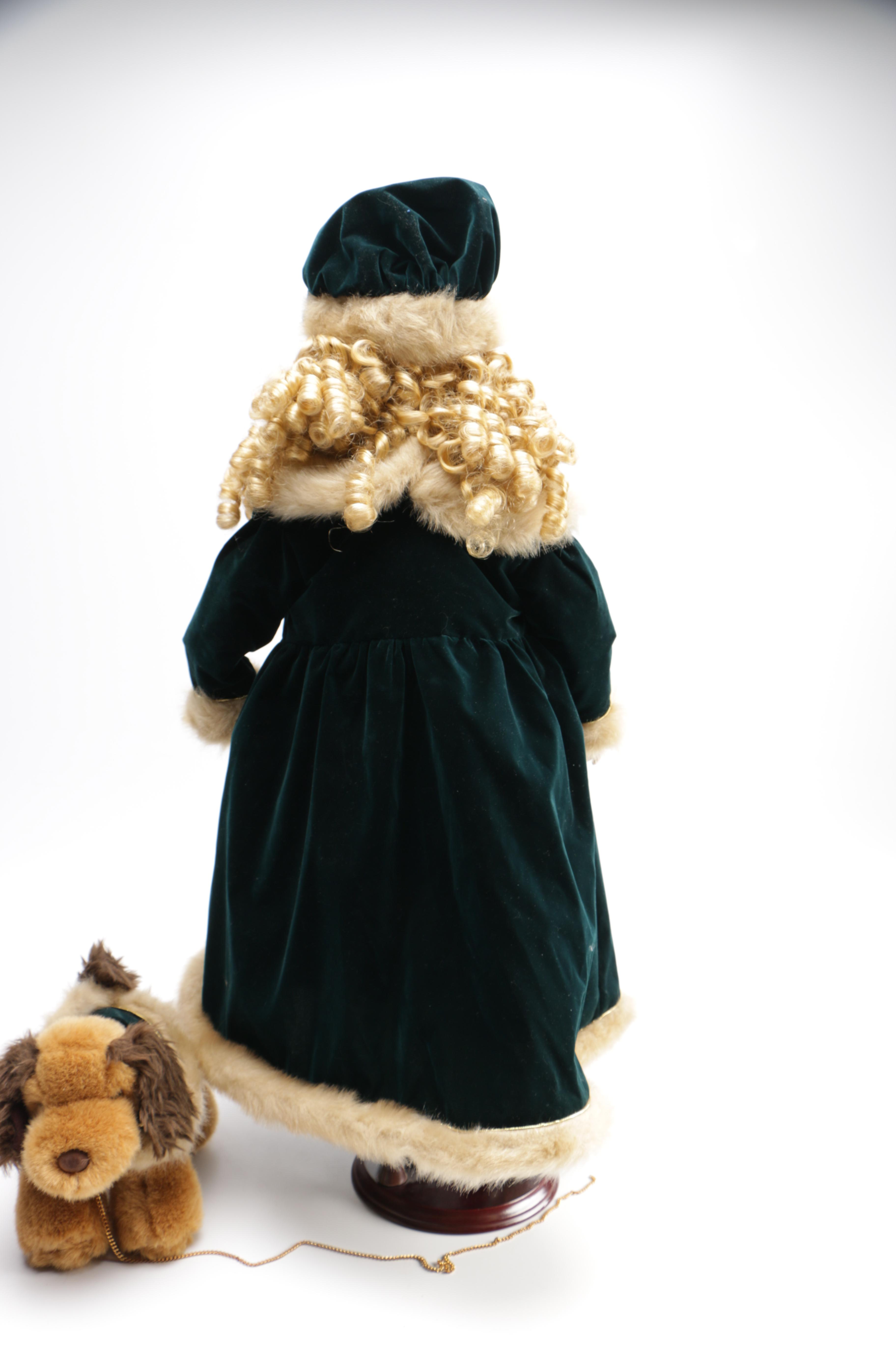 "The Collectors Choice" by DanDee Porcelain Doll and Dog