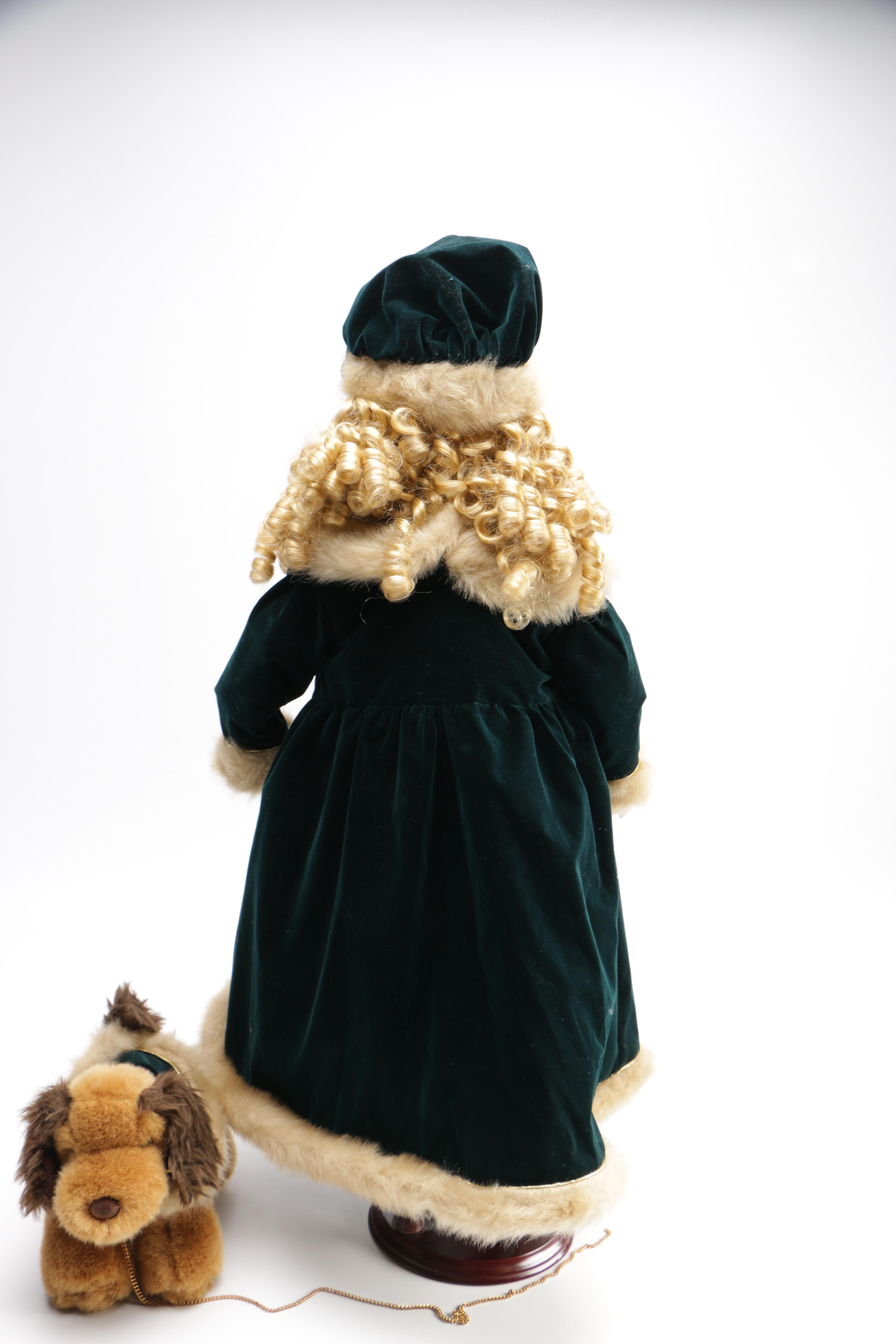 "The Collectors Choice" by DanDee Porcelain Doll and Dog