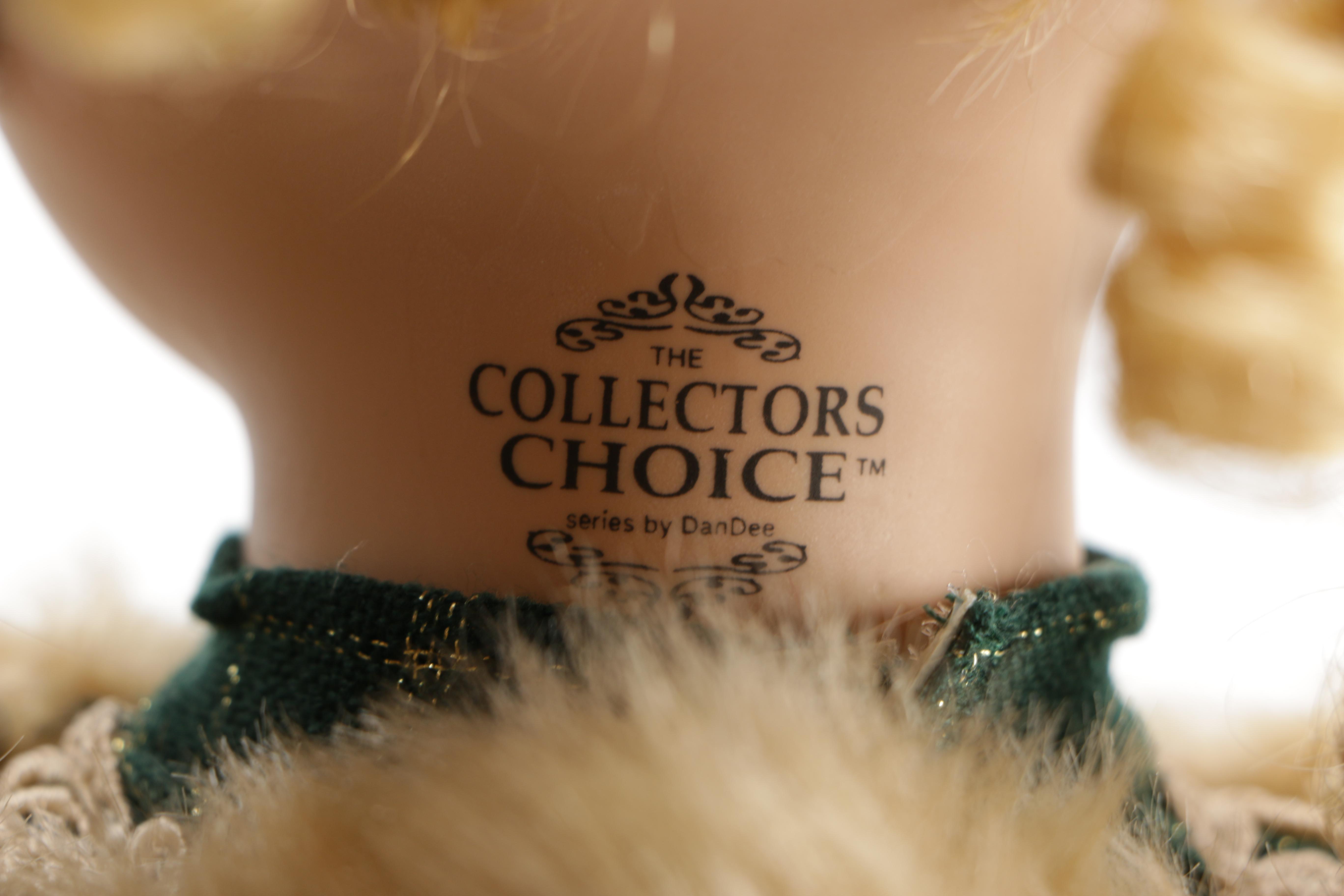 "The Collectors Choice" by DanDee Porcelain Doll and Dog