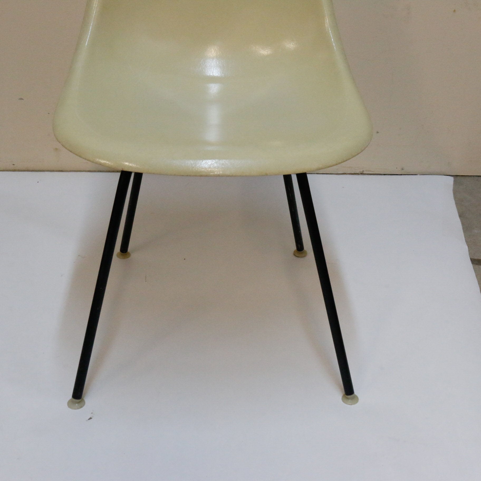 Two Eames Shell Chairs by Herman Miller