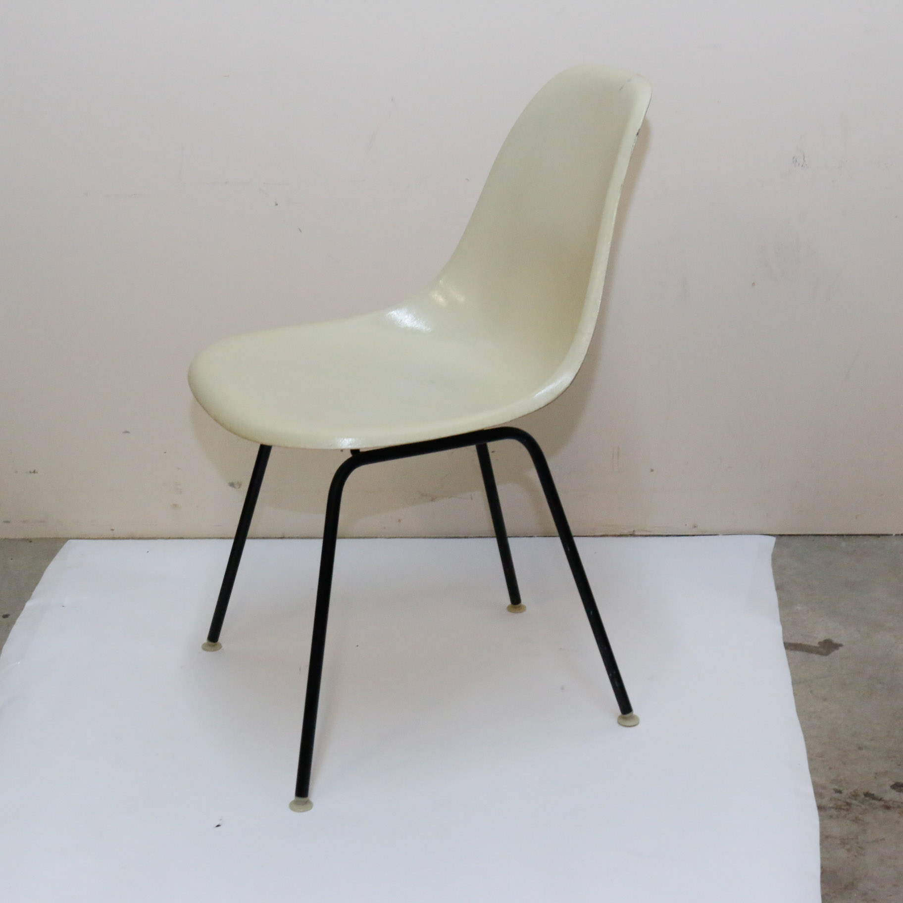 Two Eames Shell Chairs by Herman Miller