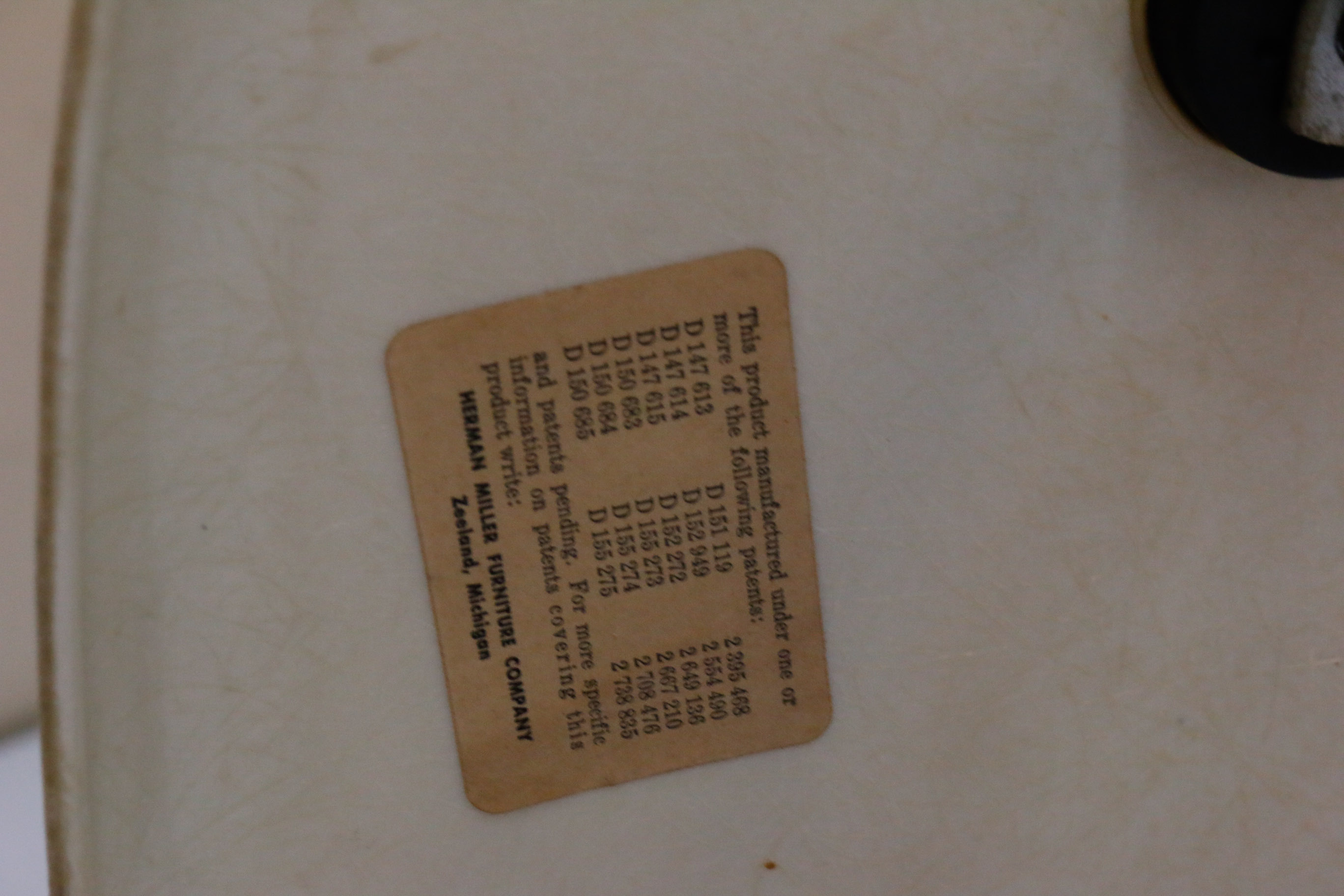 Two Eames Shell Chairs by Herman Miller