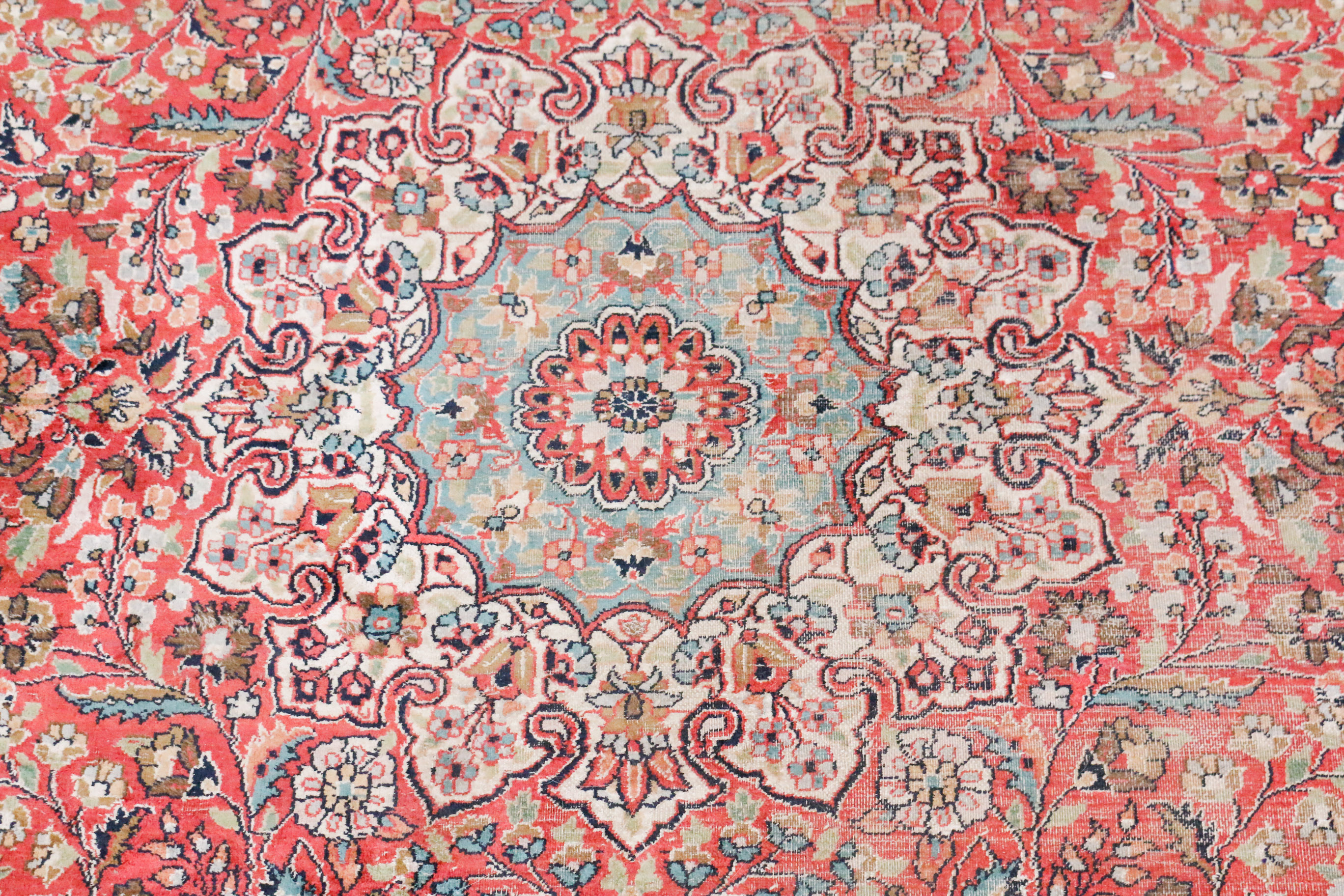 Hand-Knotted Tabriz Wool Area Rug