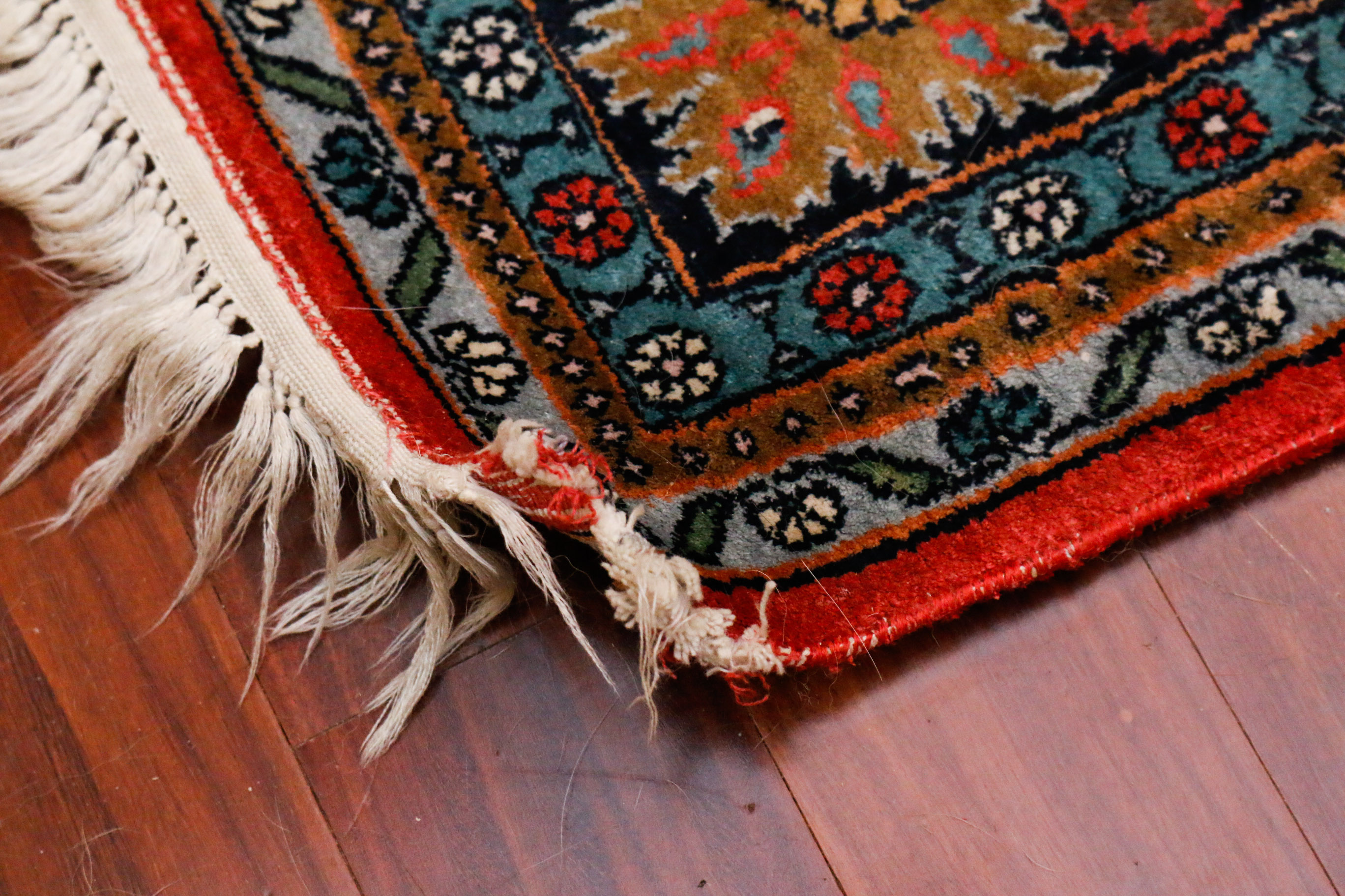 Hand-Knotted Tabriz Wool Area Rug