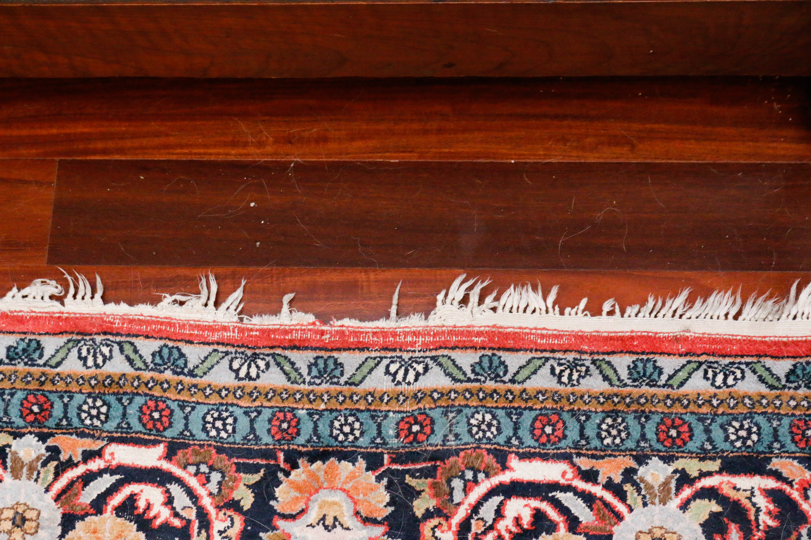 Hand-Knotted Tabriz Wool Area Rug