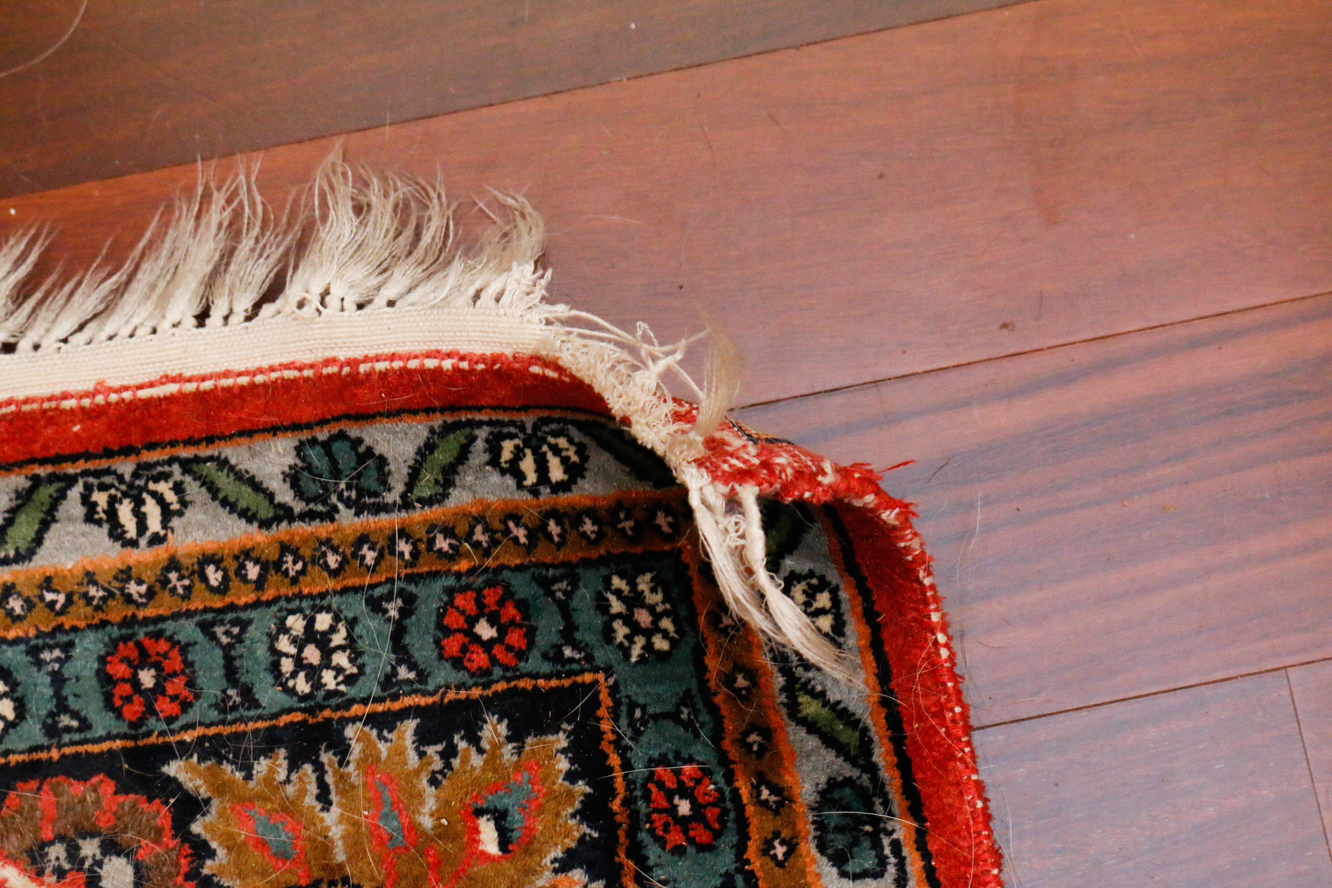 Hand-Knotted Tabriz Wool Area Rug