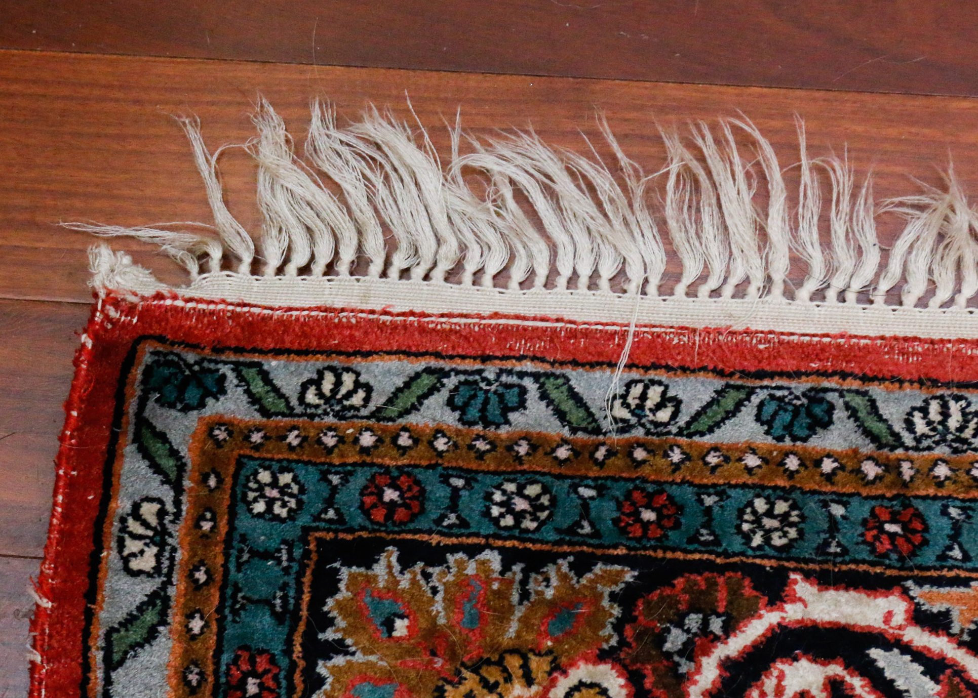 Hand-Knotted Tabriz Wool Area Rug