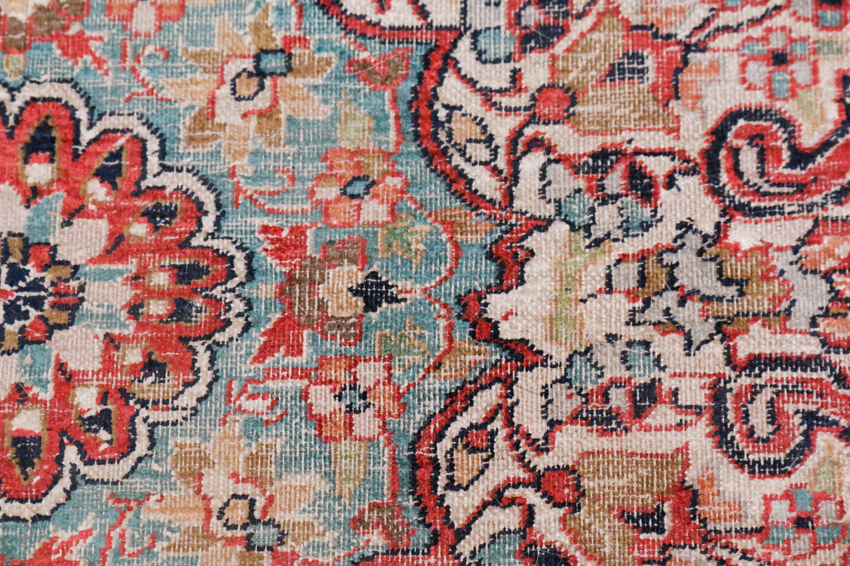 Hand-Knotted Tabriz Wool Area Rug