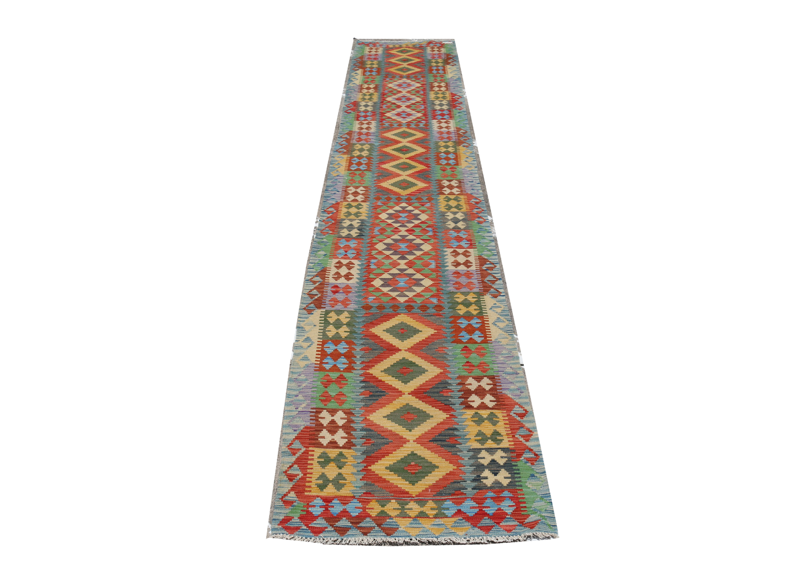 Handwoven Turkish Kilim Runner