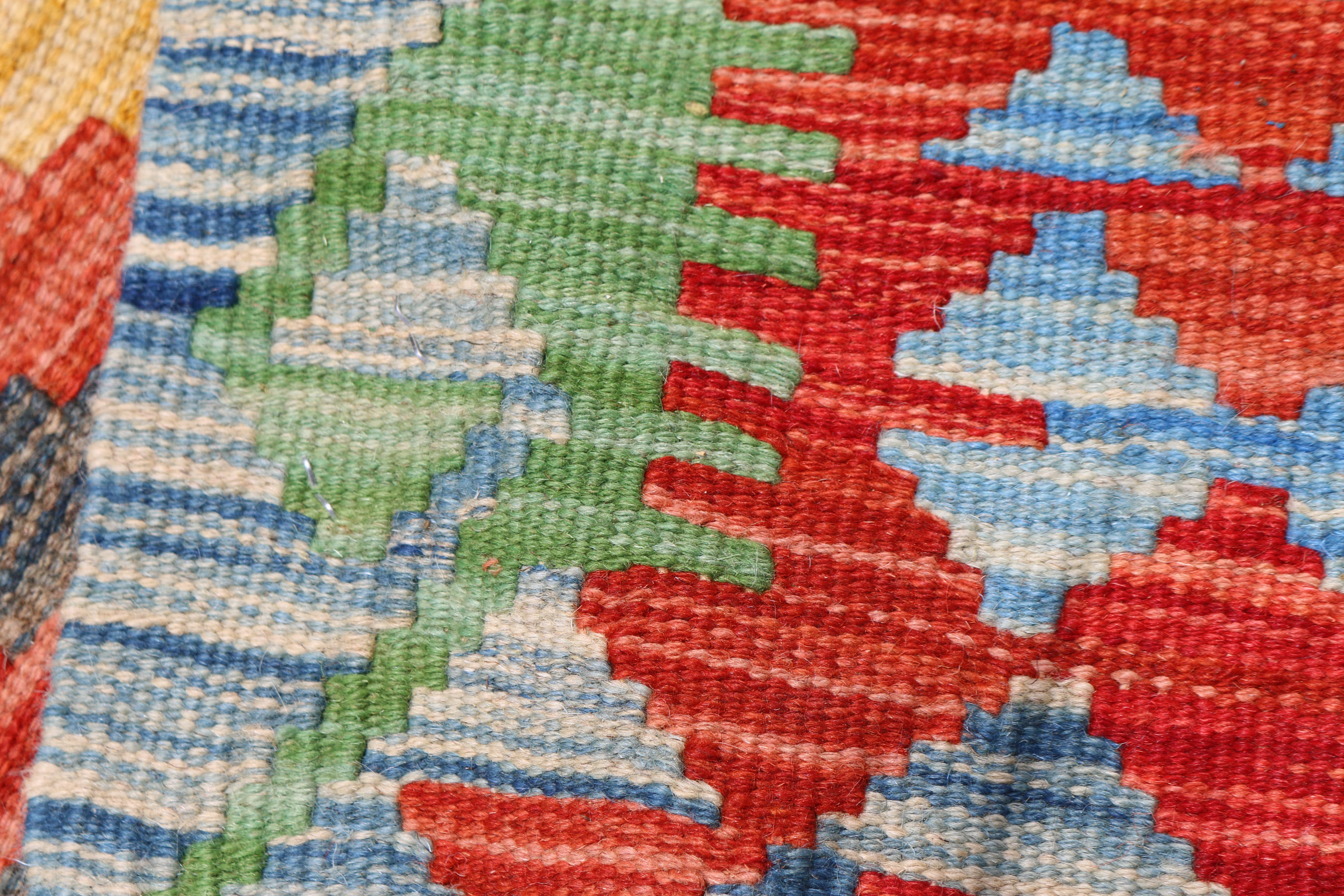 Handwoven Turkish Kilim Runner