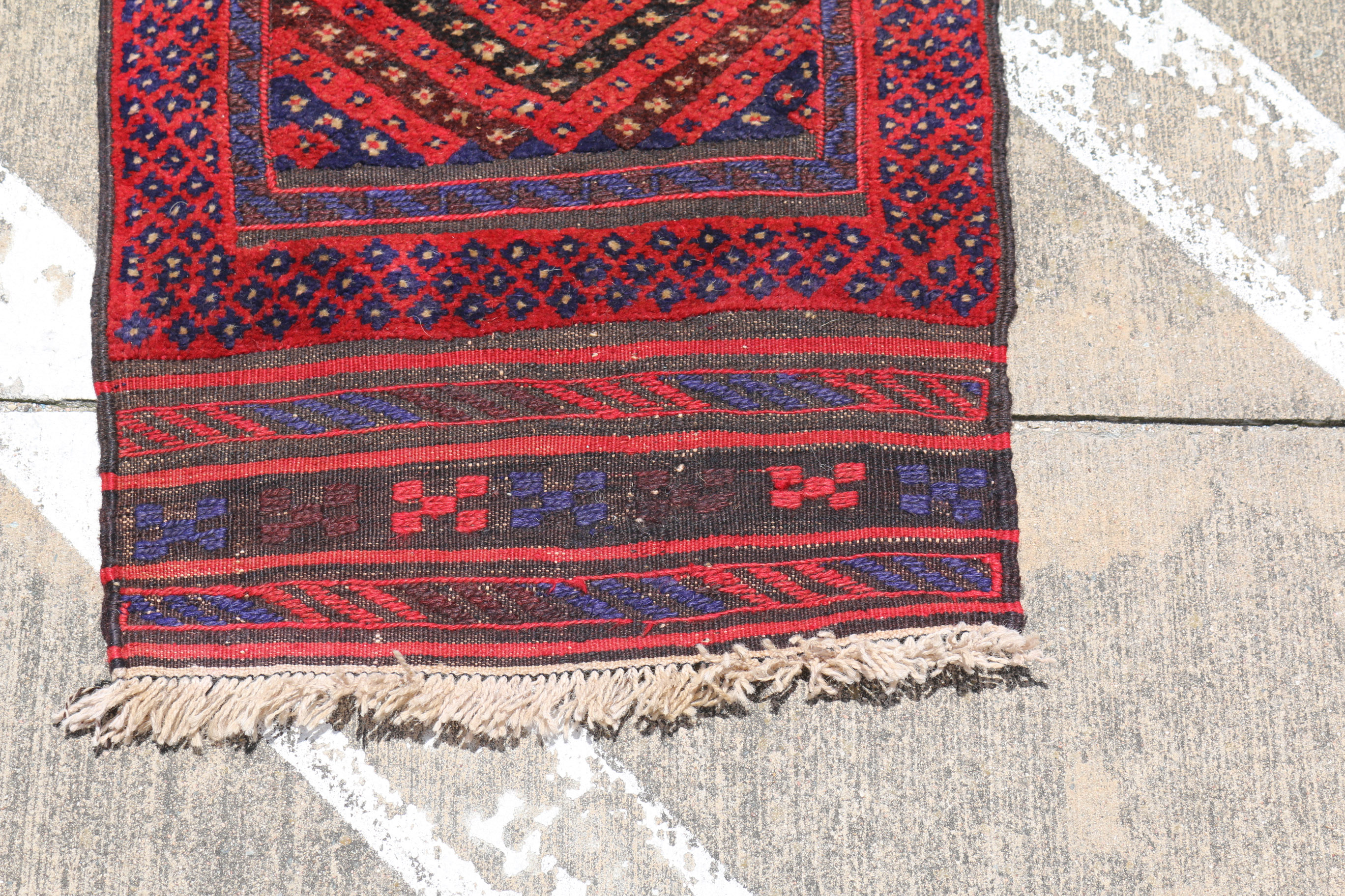 Handwoven Northeast Persian Baluch Rug Runner