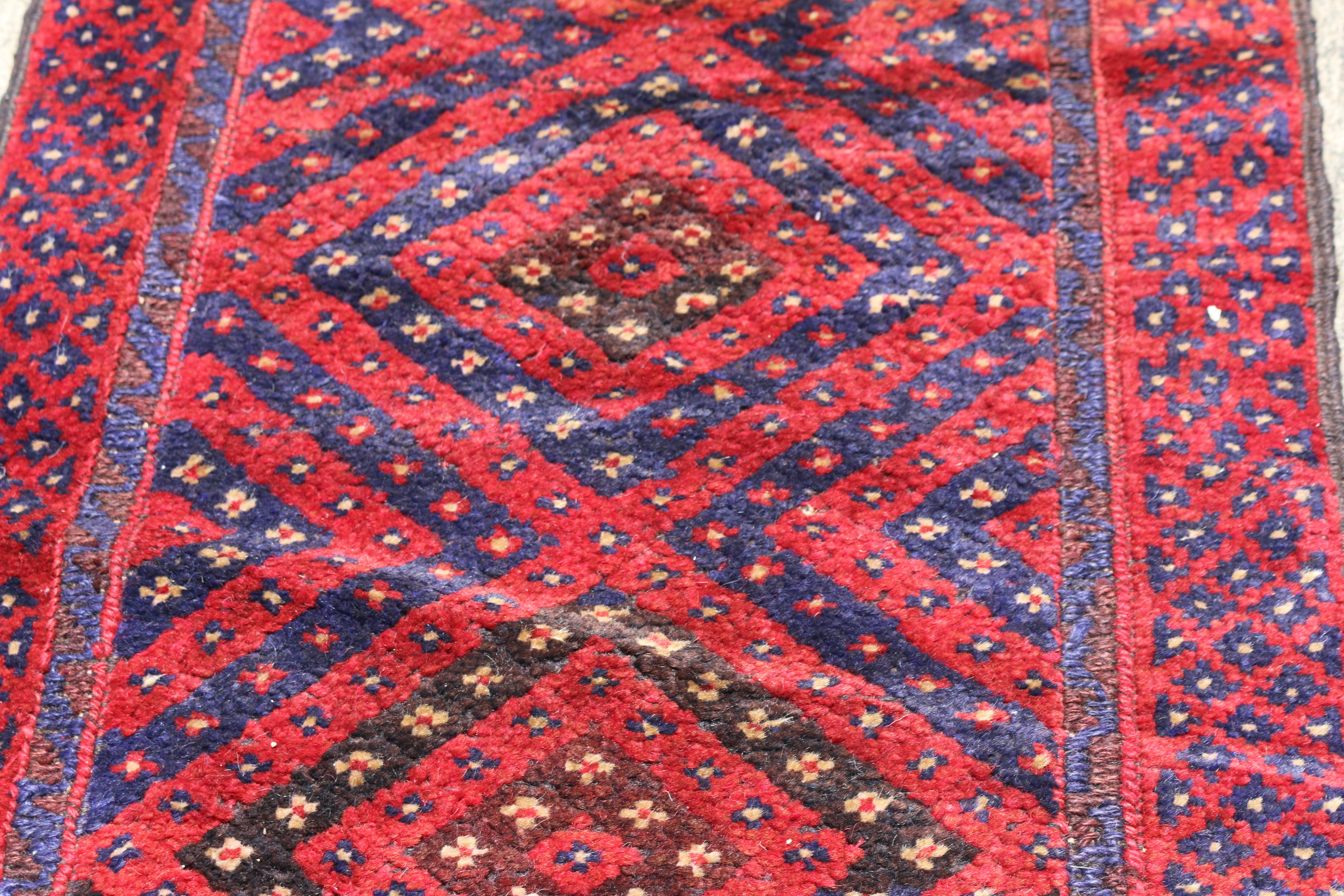 Handwoven Northeast Persian Baluch Rug Runner