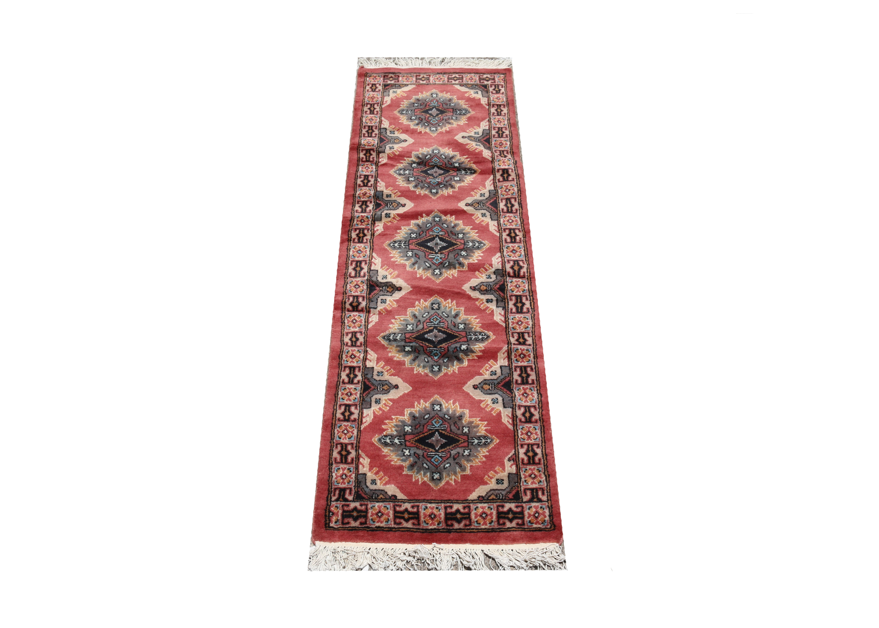Hand-Knotted Kazak Carpet Runner