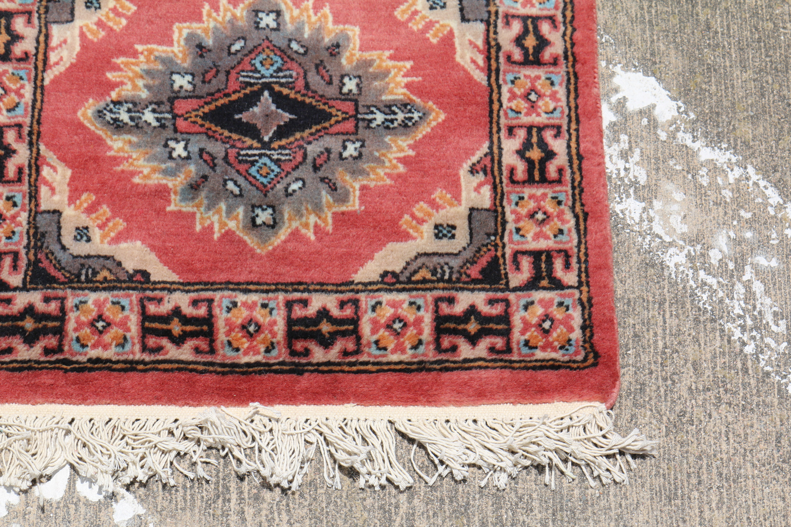 Hand-Knotted Kazak Carpet Runner