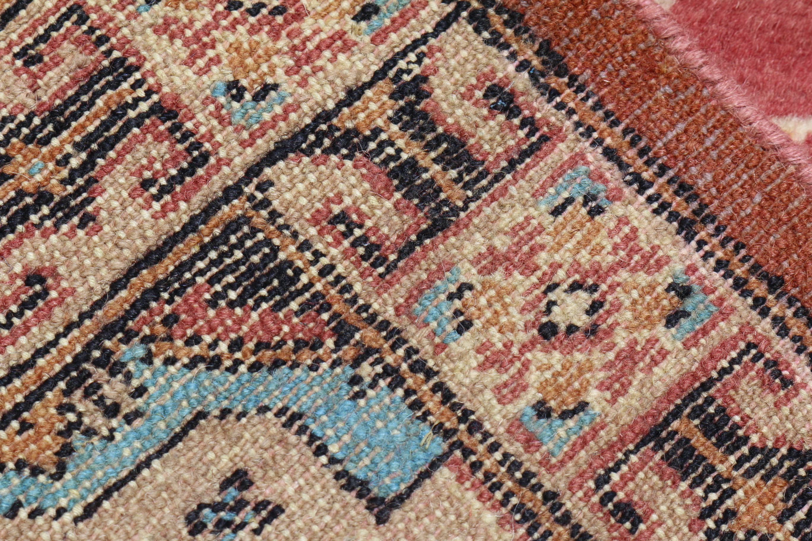 Hand-Knotted Kazak Carpet Runner