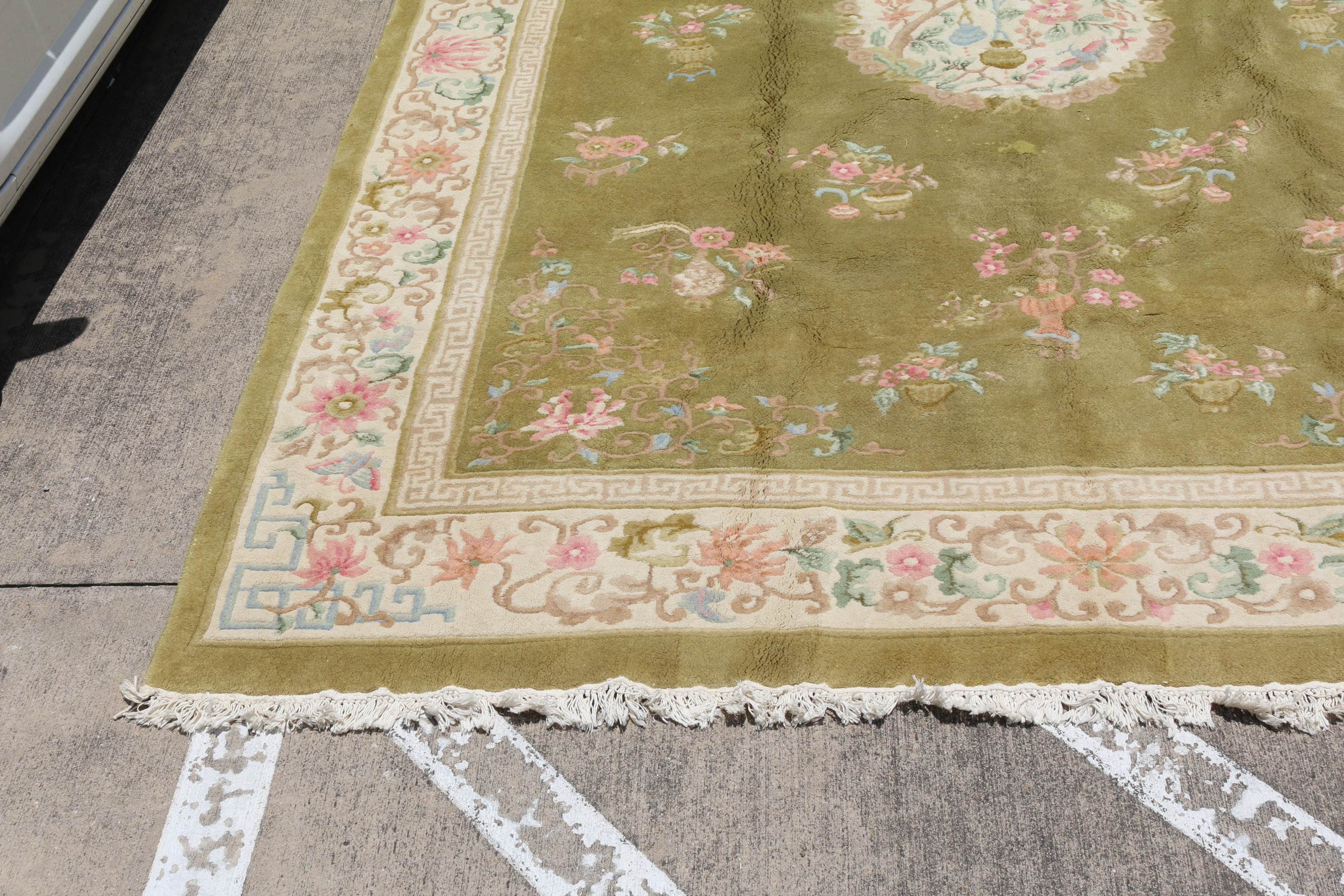 Hand Woven Indo Chinese Rug