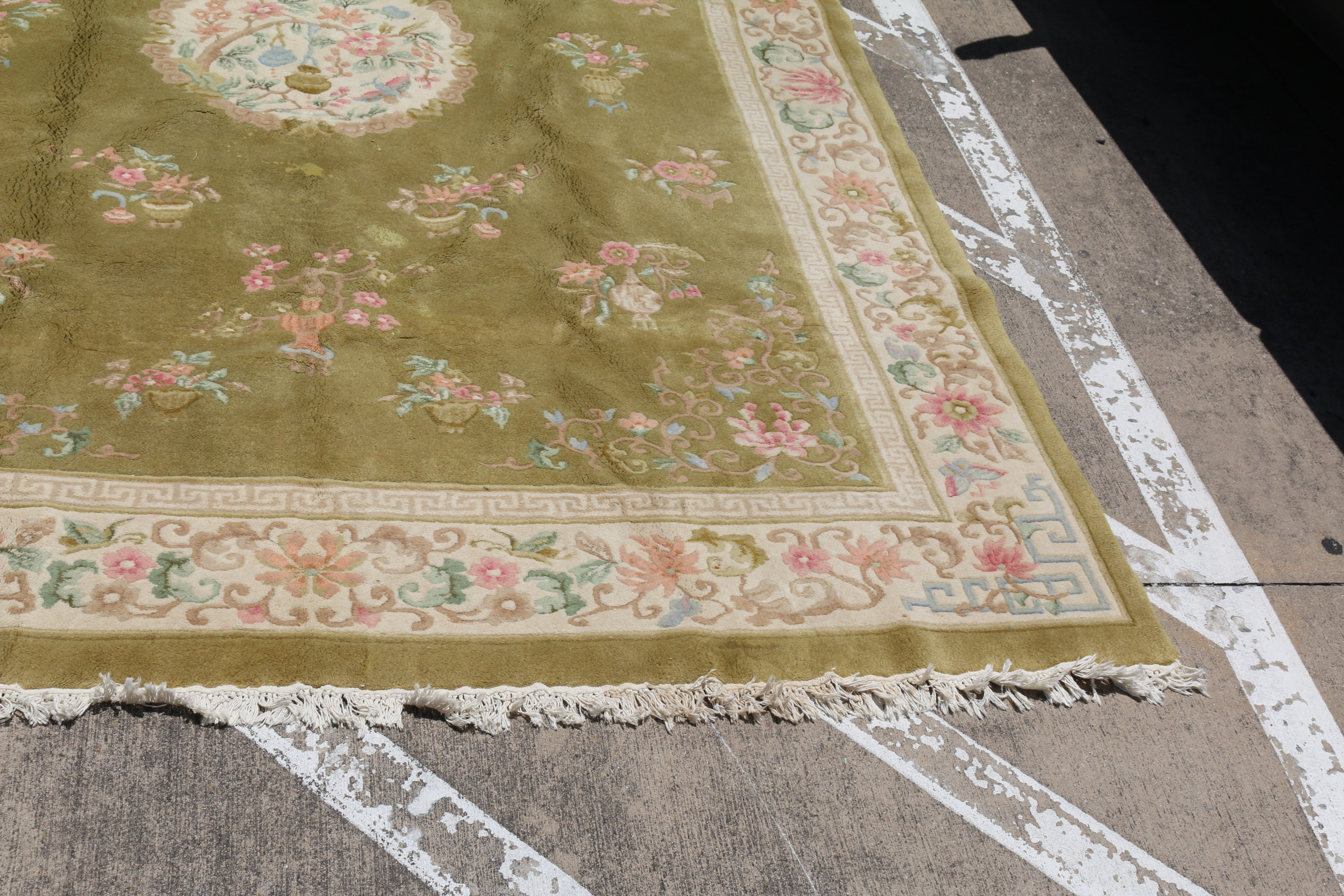 Hand Woven Indo Chinese Rug