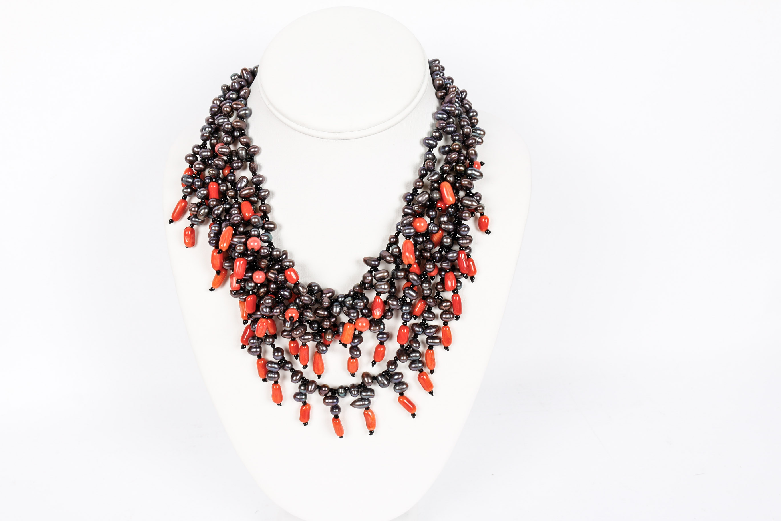 Pair of Coral Necklaces