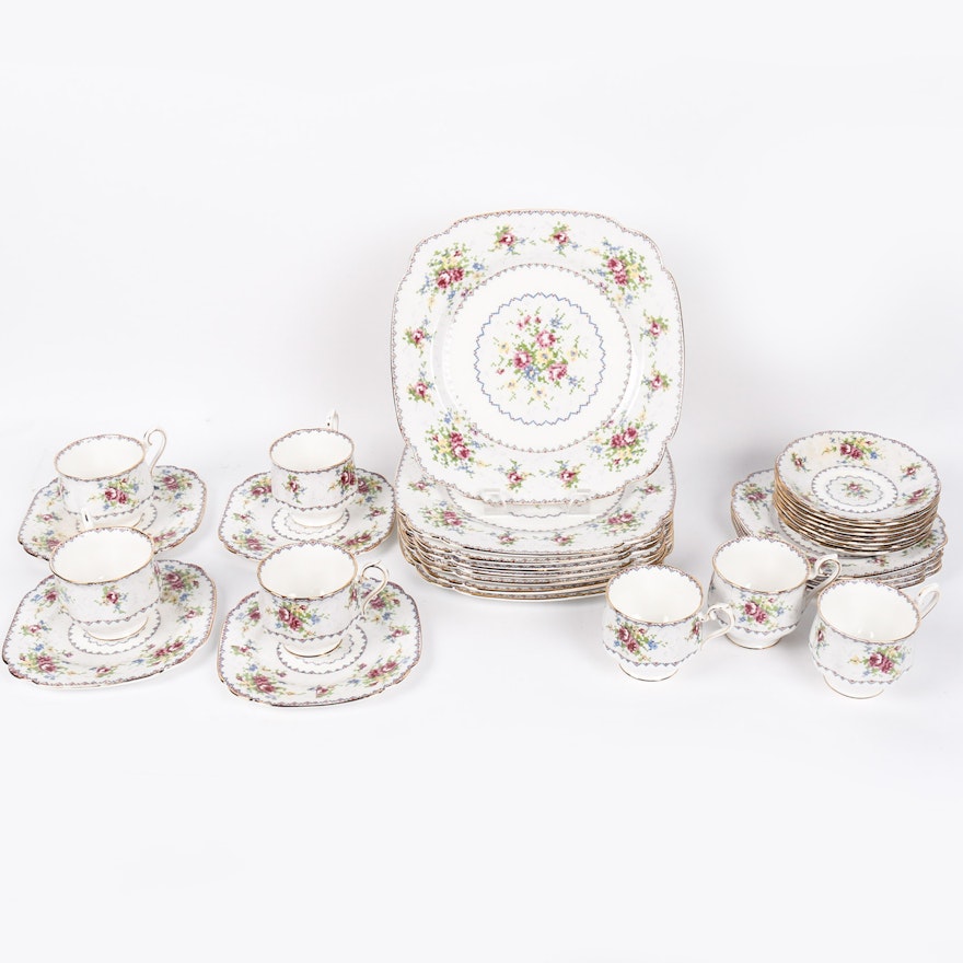 Set of Royal Albert Bone China in "Petite Point"