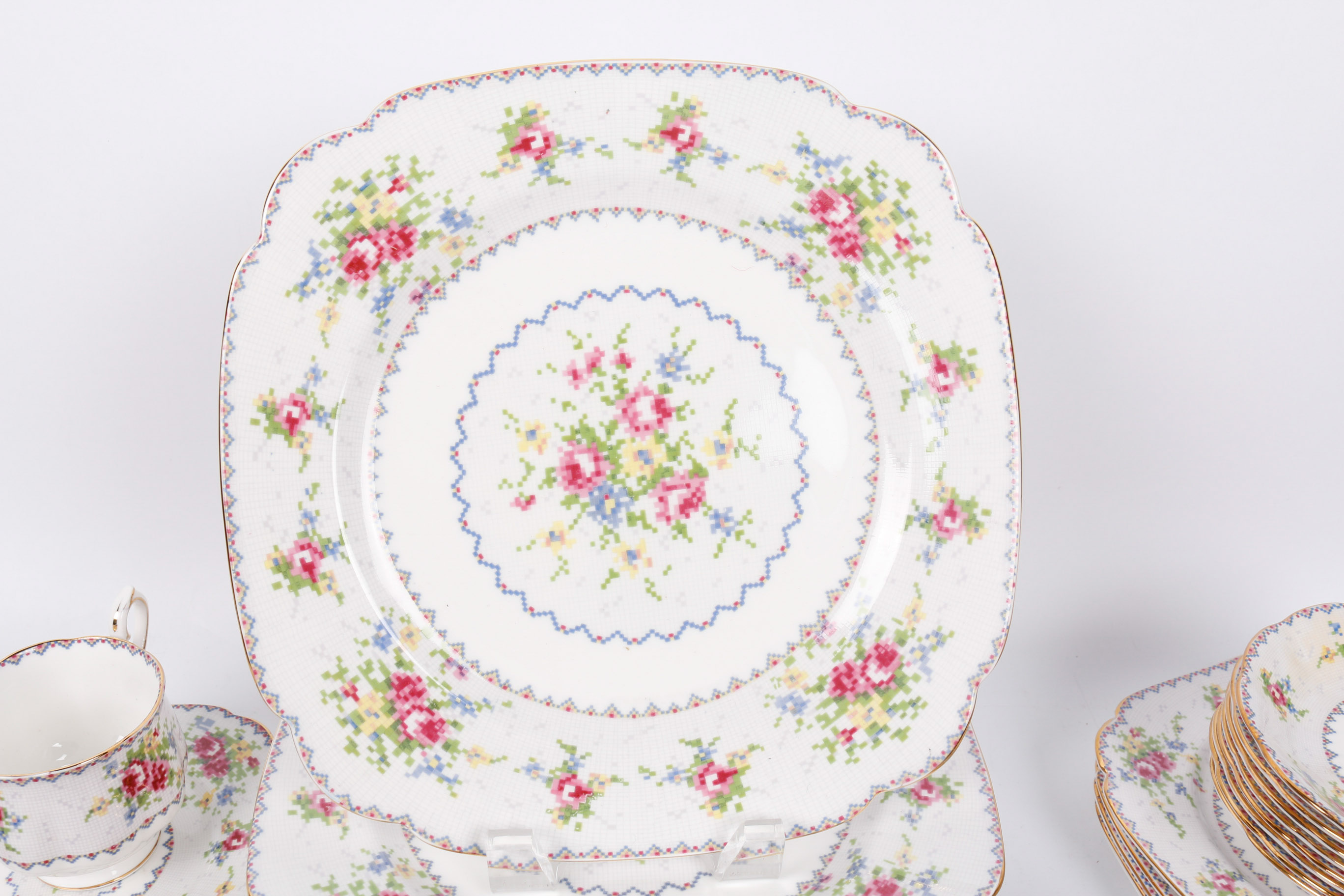 Set of Royal Albert Bone China in "Petite Point"