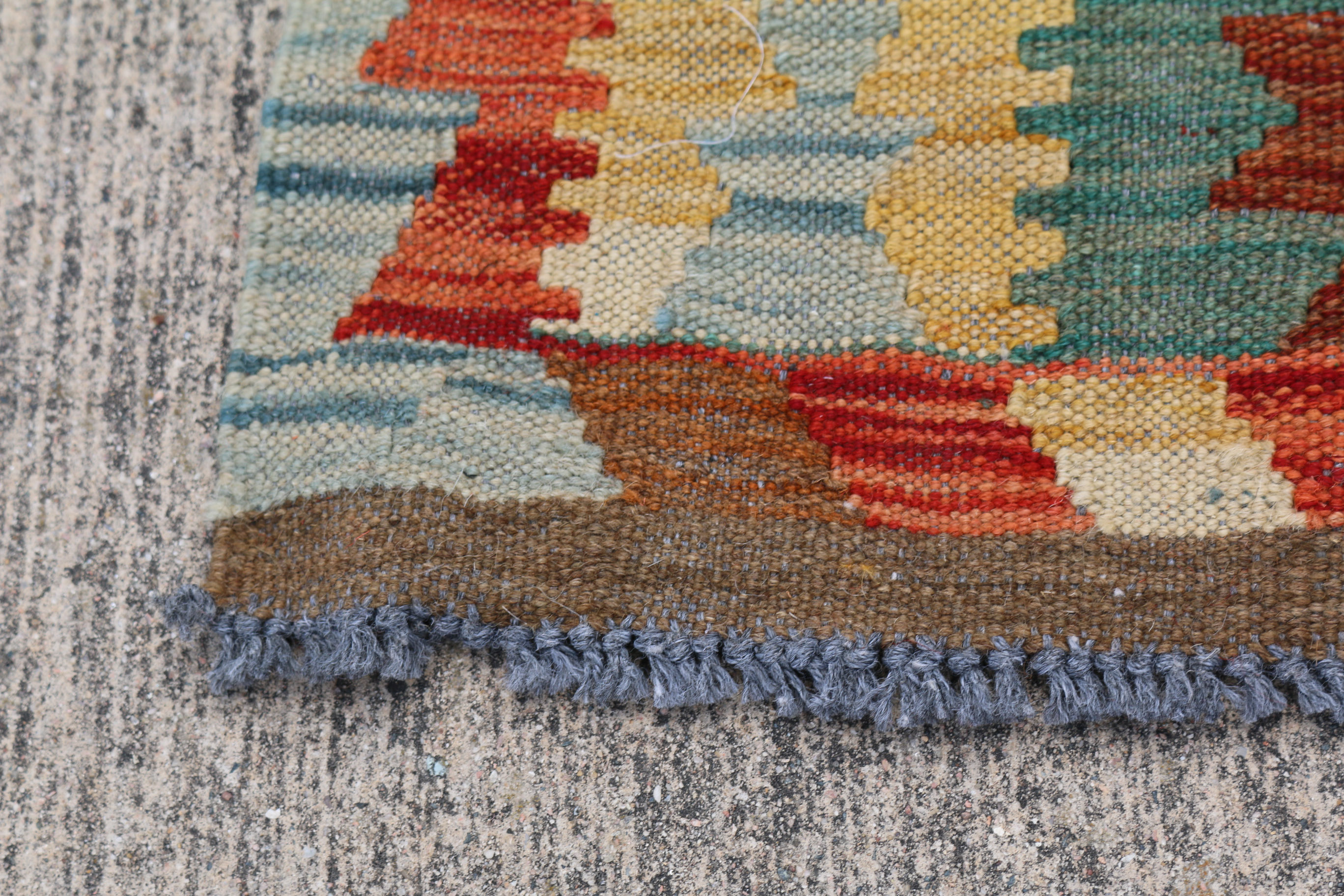 Handwoven Turkish Wool Kilim