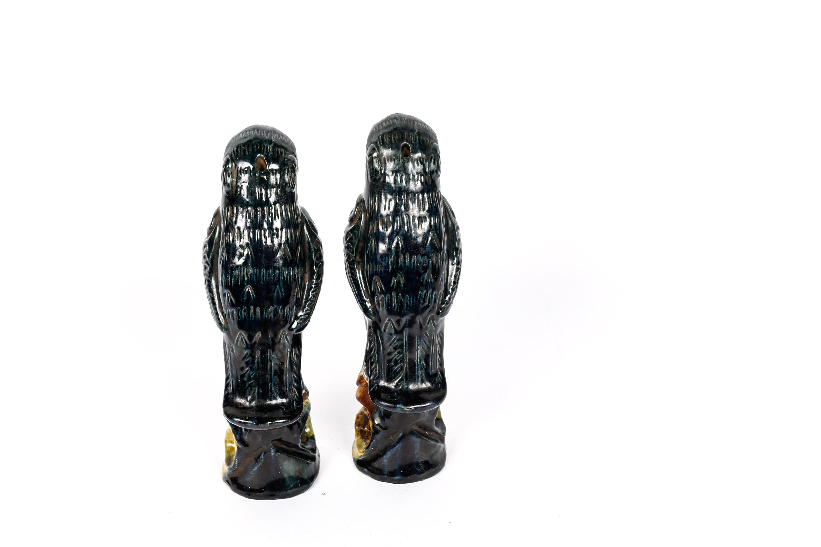 Two Pairs of Mid-Century Bird Statues