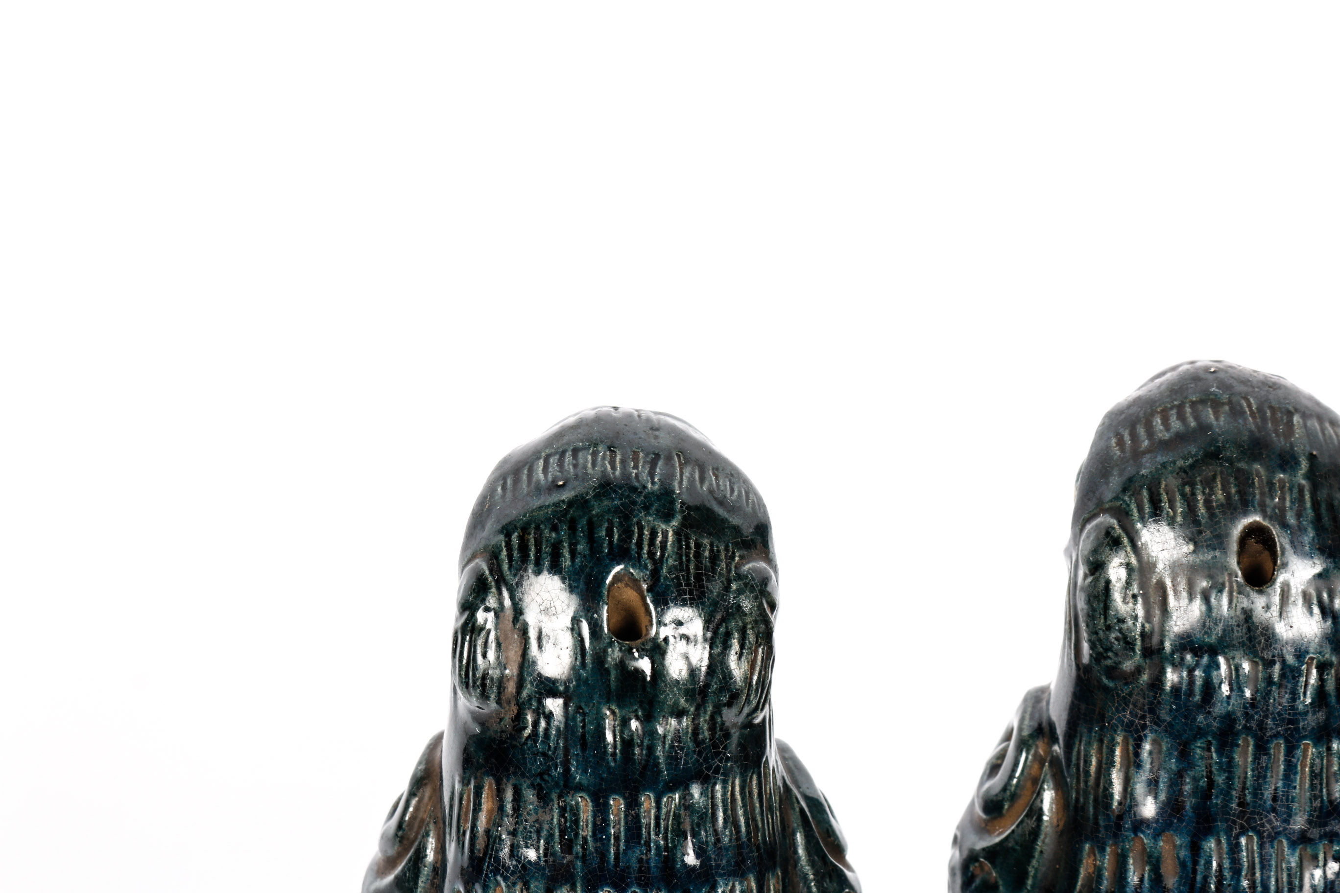 Two Pairs of Mid-Century Bird Statues