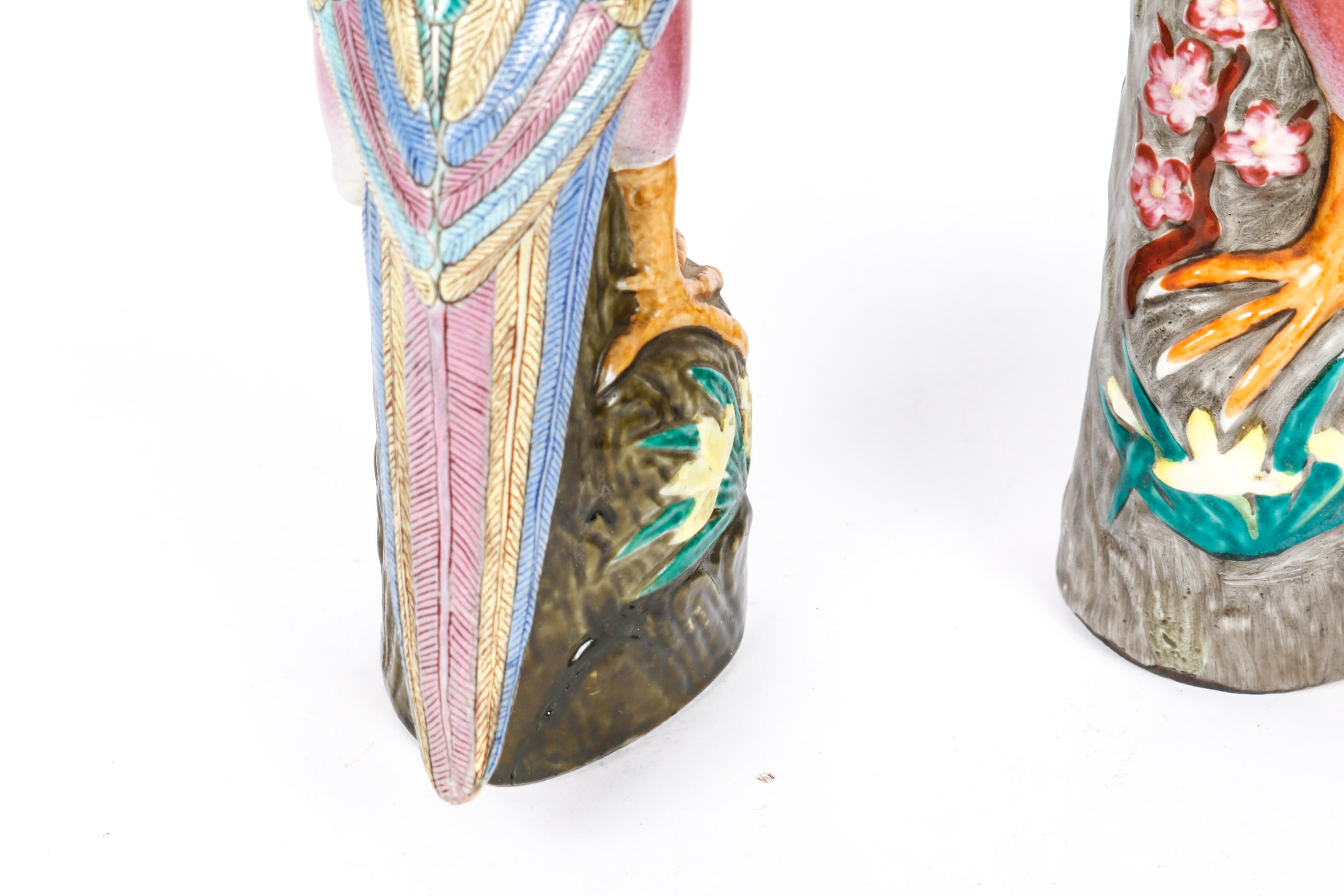 Two Pairs of Mid-Century Bird Statues