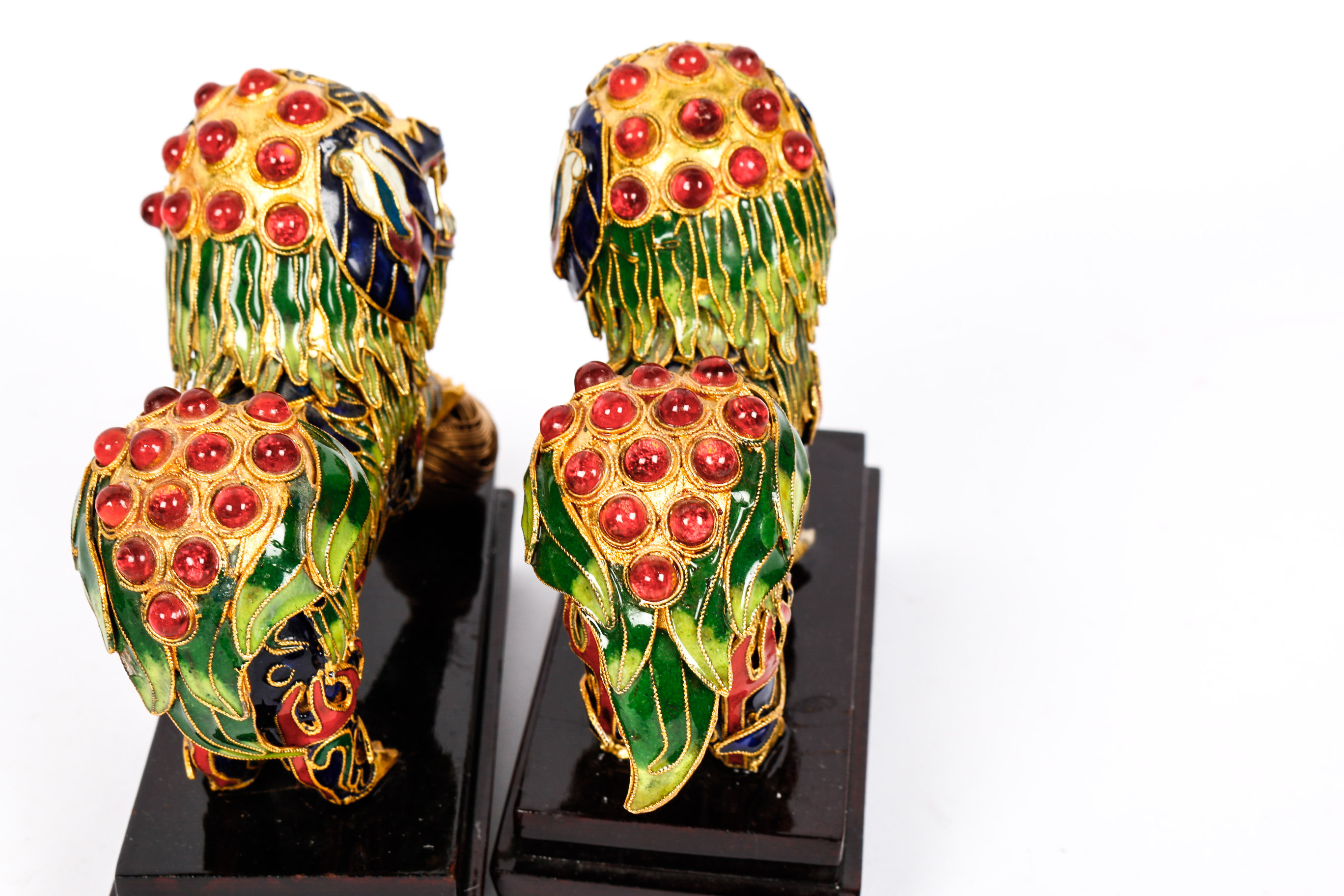 Two Pairs of Guardian Lions