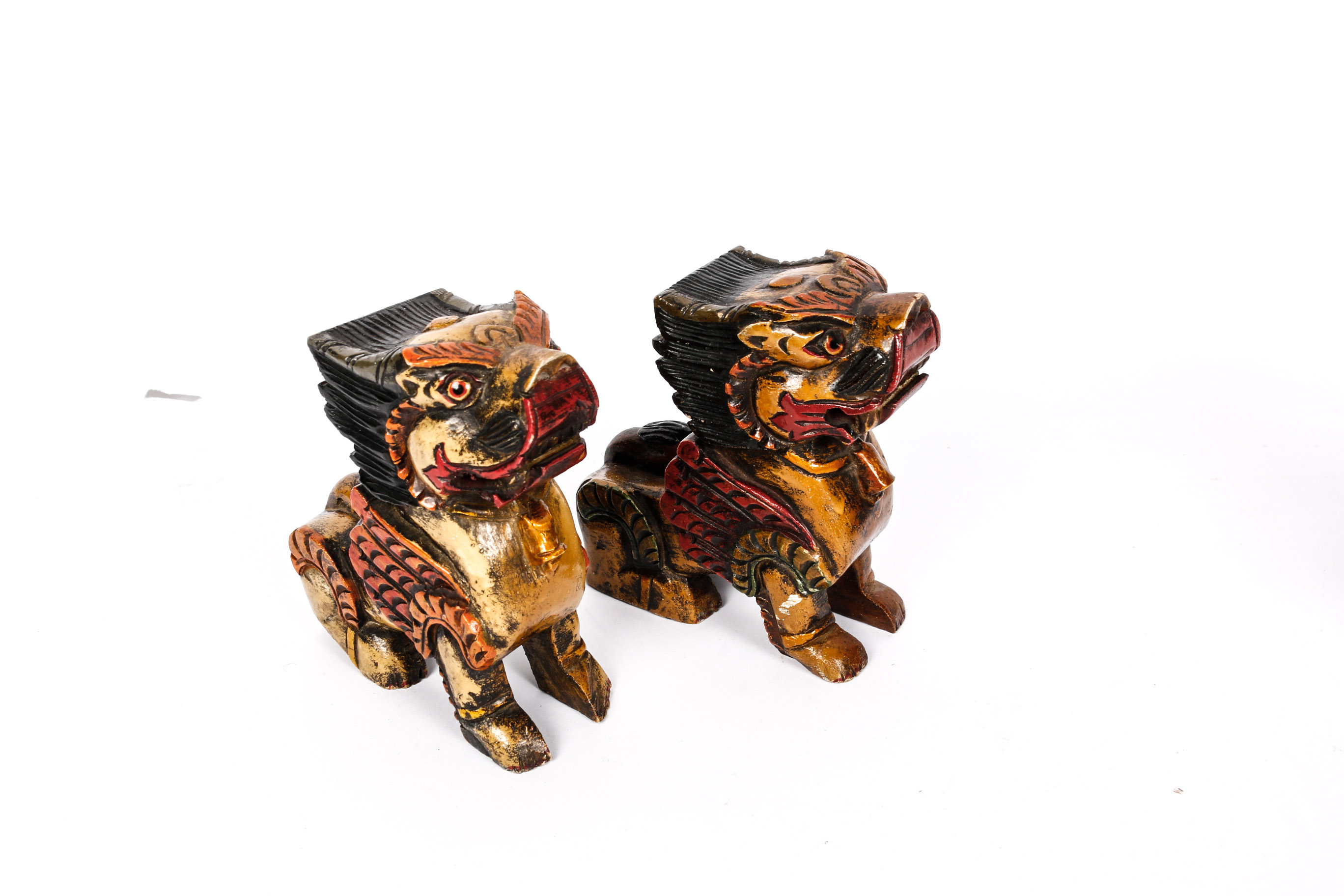 Two Pairs of Guardian Lions