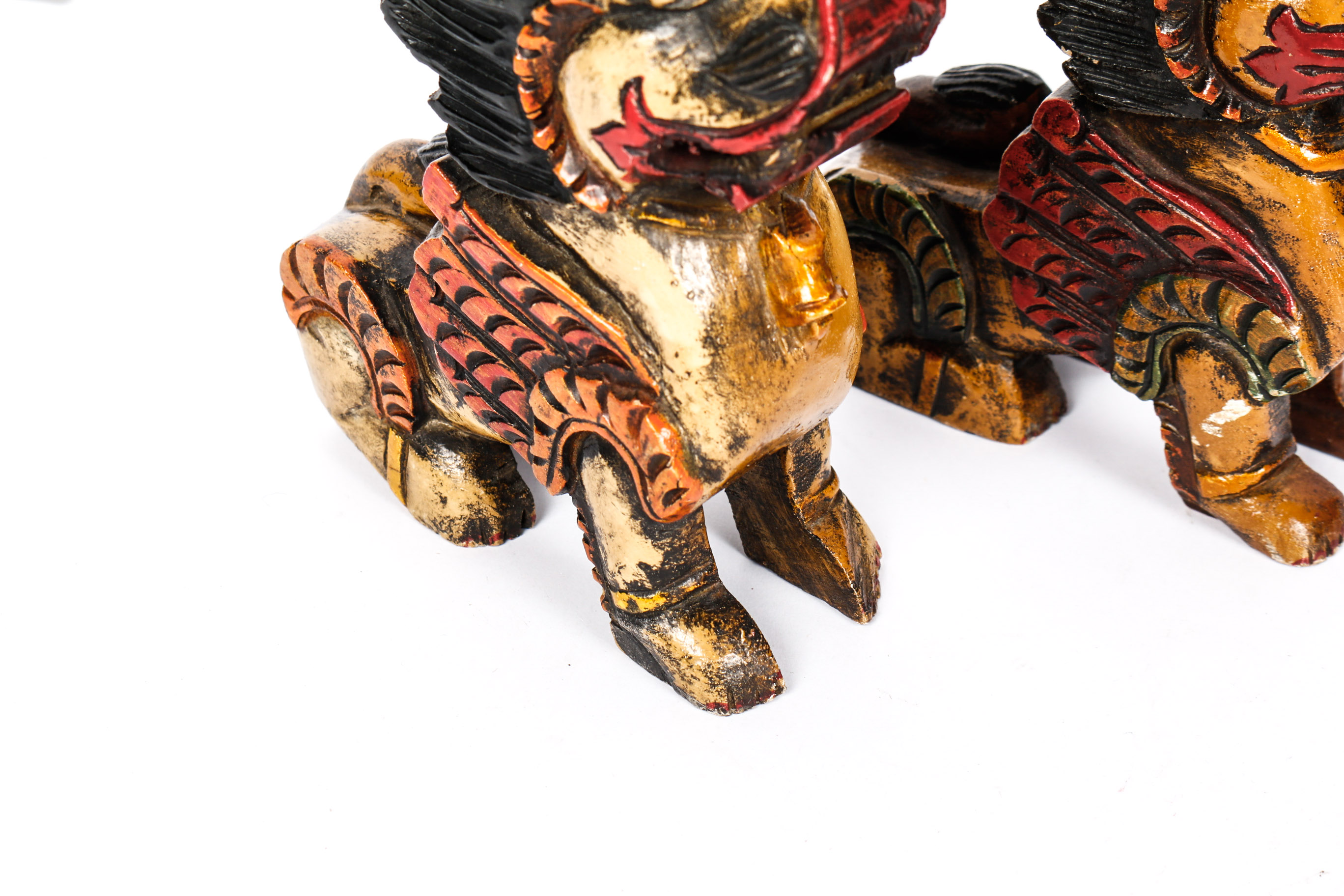 Two Pairs of Guardian Lions