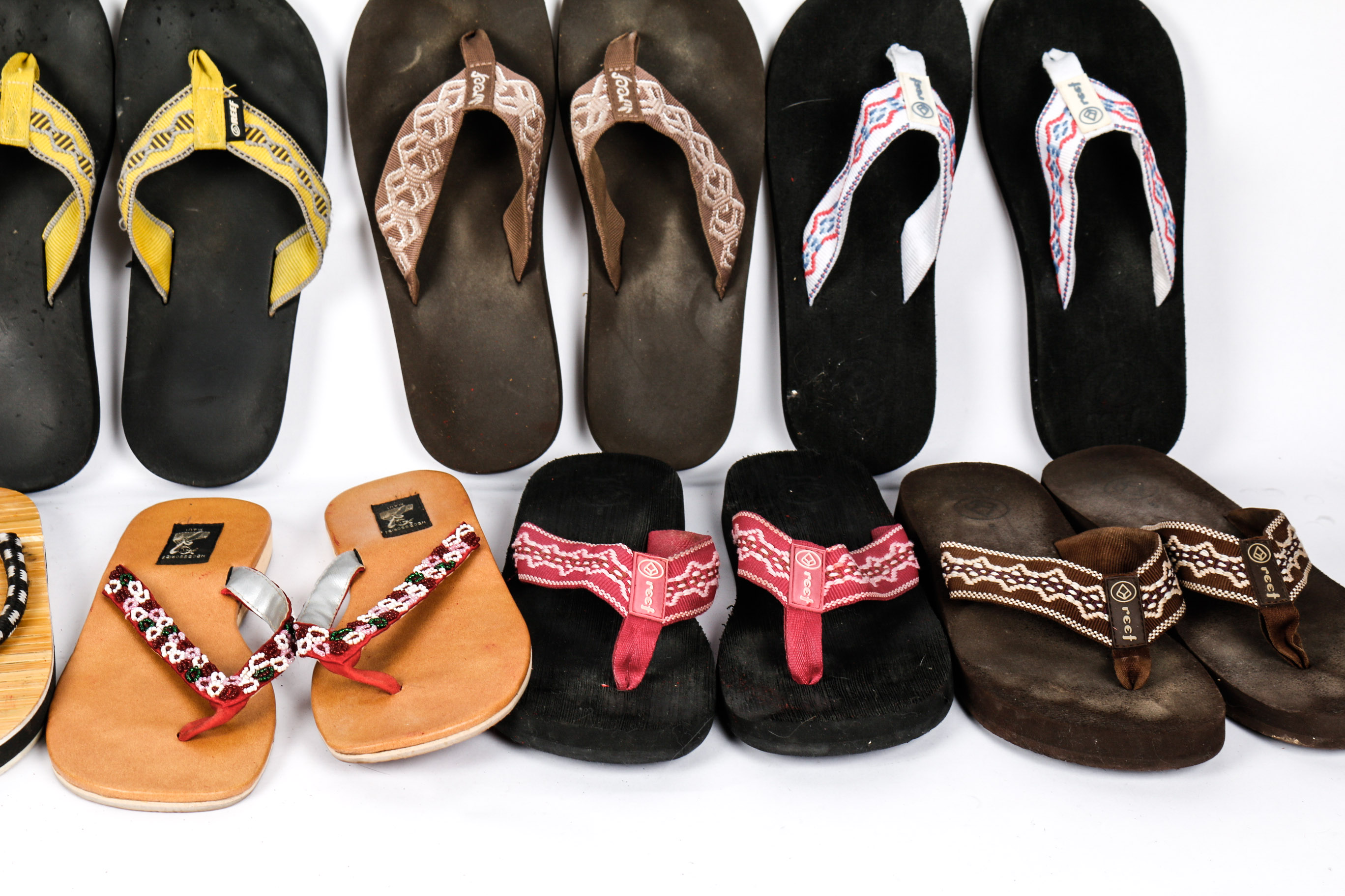 Vast Collection of Reef Flip Flops