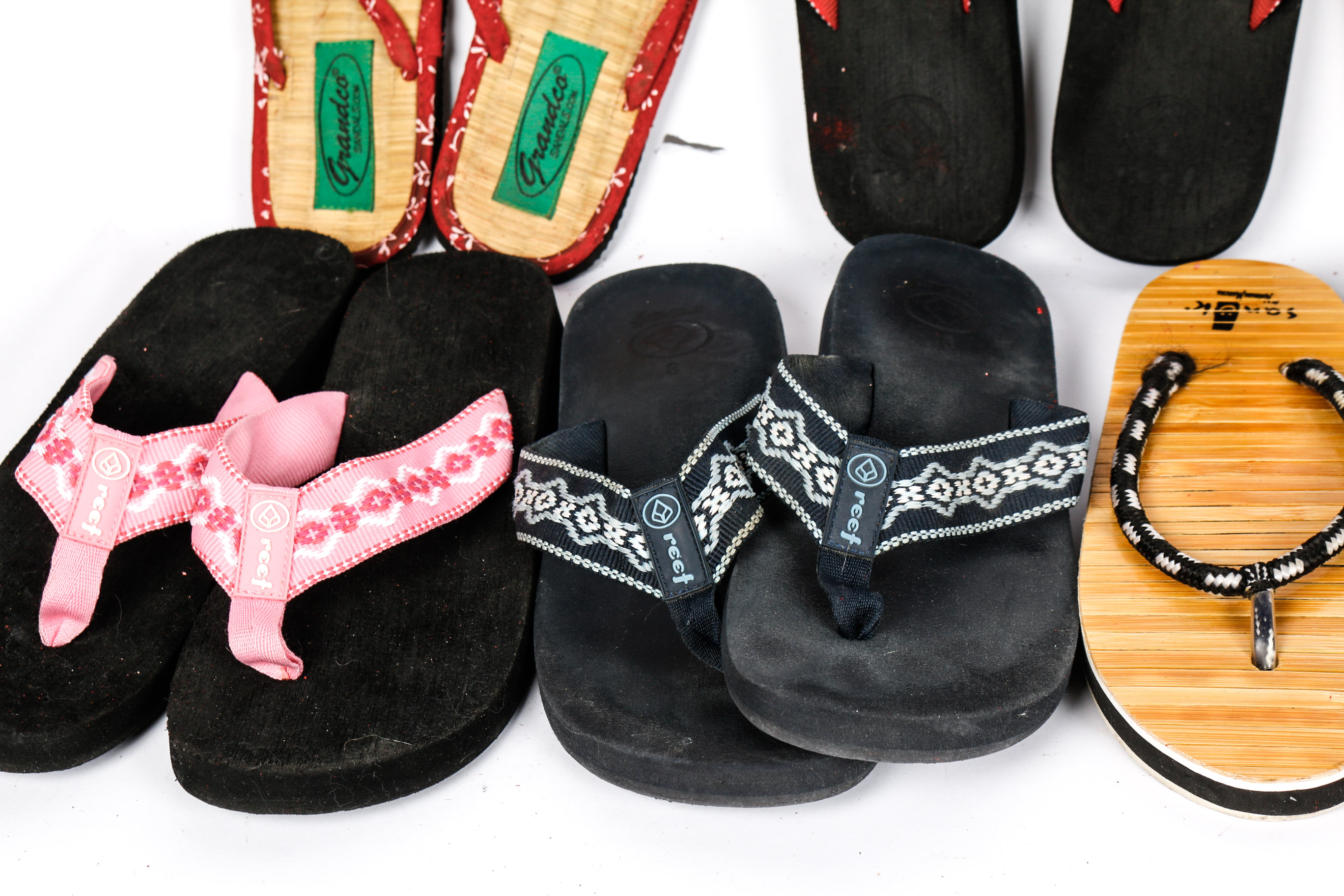 Vast Collection of Reef Flip Flops