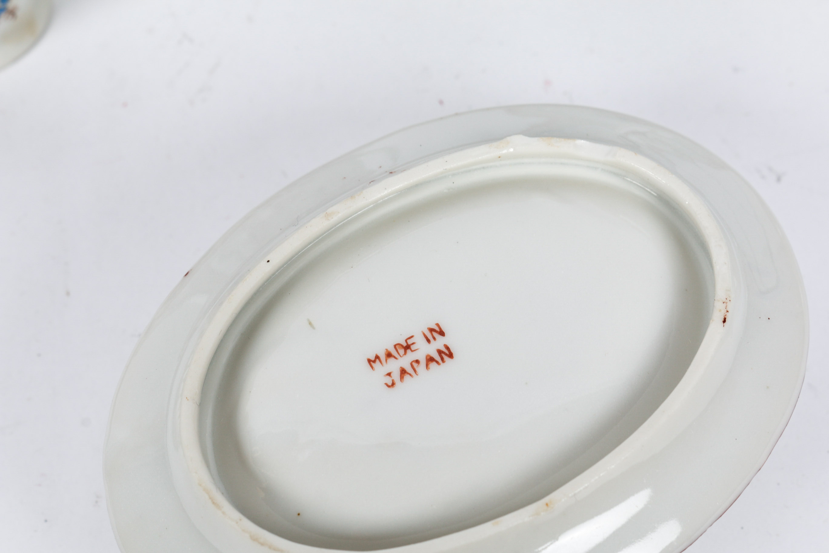 Set of Miniature China Doll Dishes