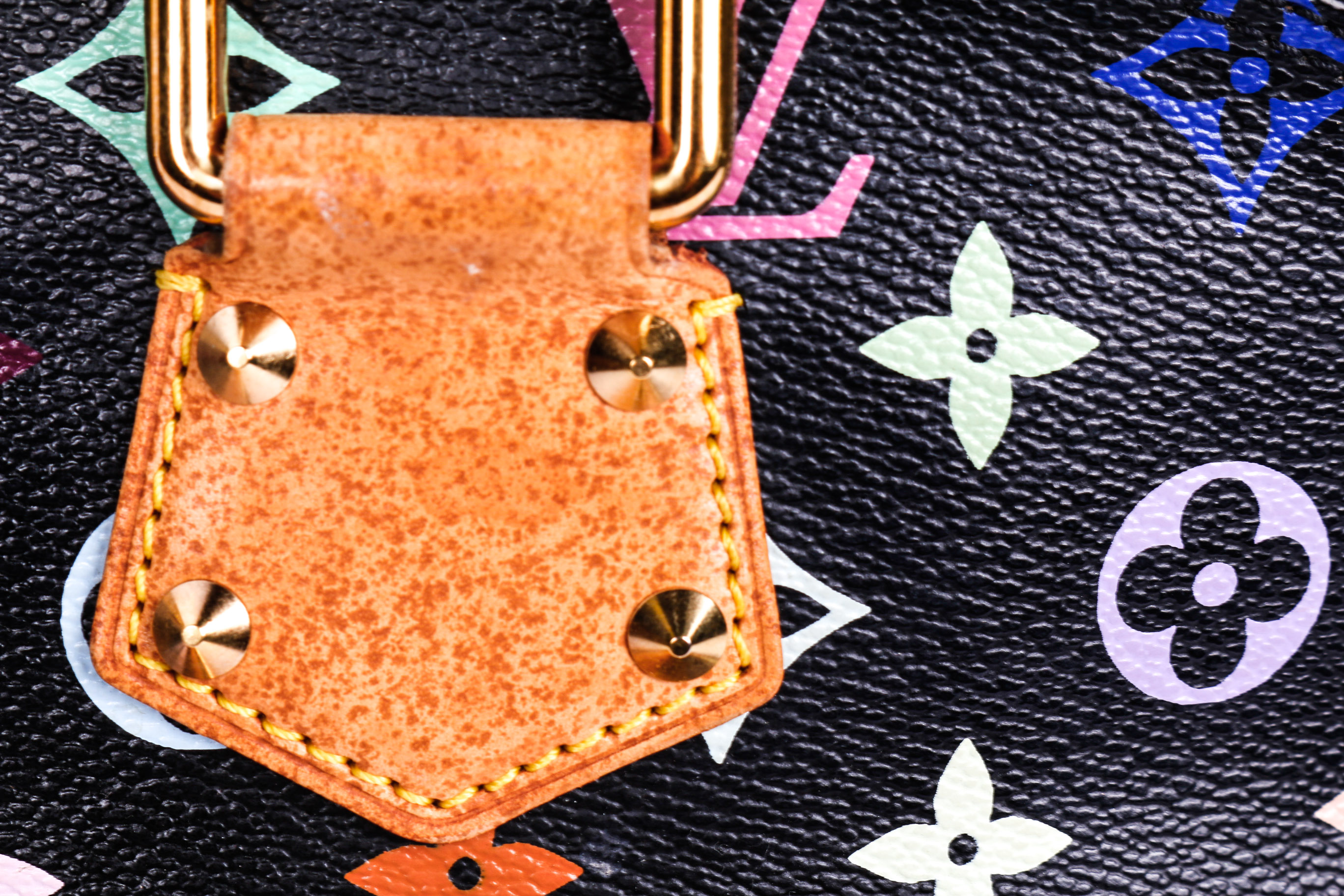 Louis Vuitton Multicolor Alma Noir Handbag