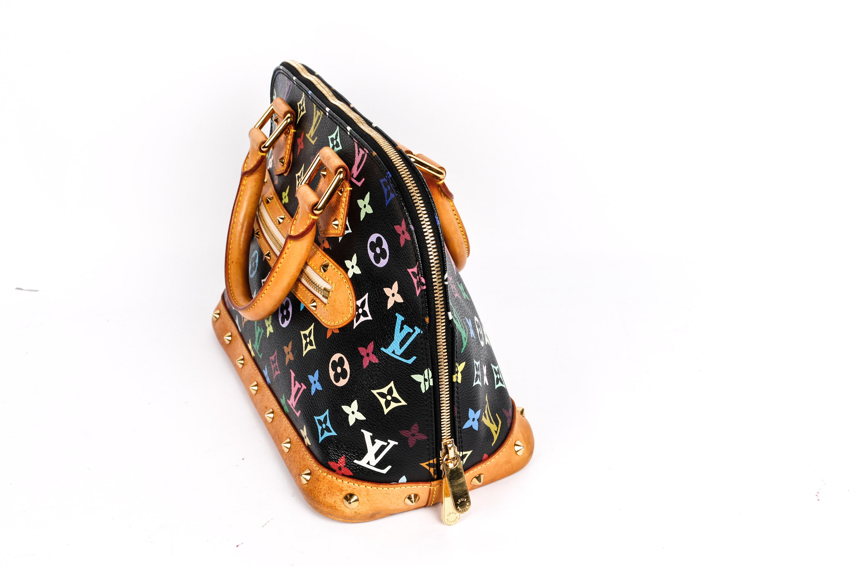 Louis Vuitton Multicolor Alma Noir Handbag