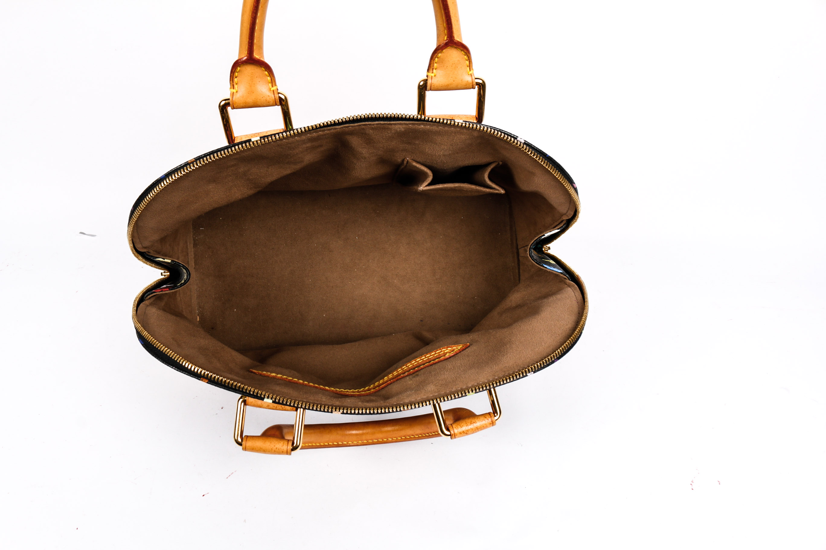 Louis Vuitton Multicolor Alma Noir Handbag