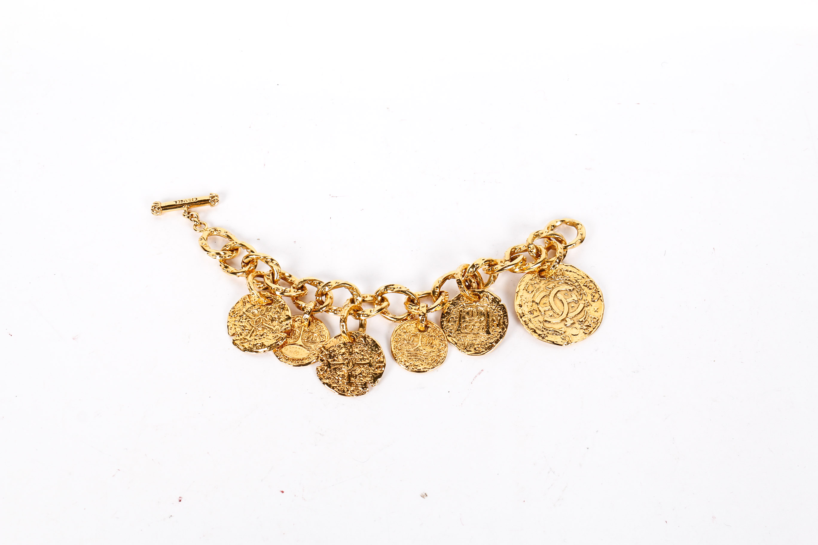 Gold Toned Chanel Bracelet
