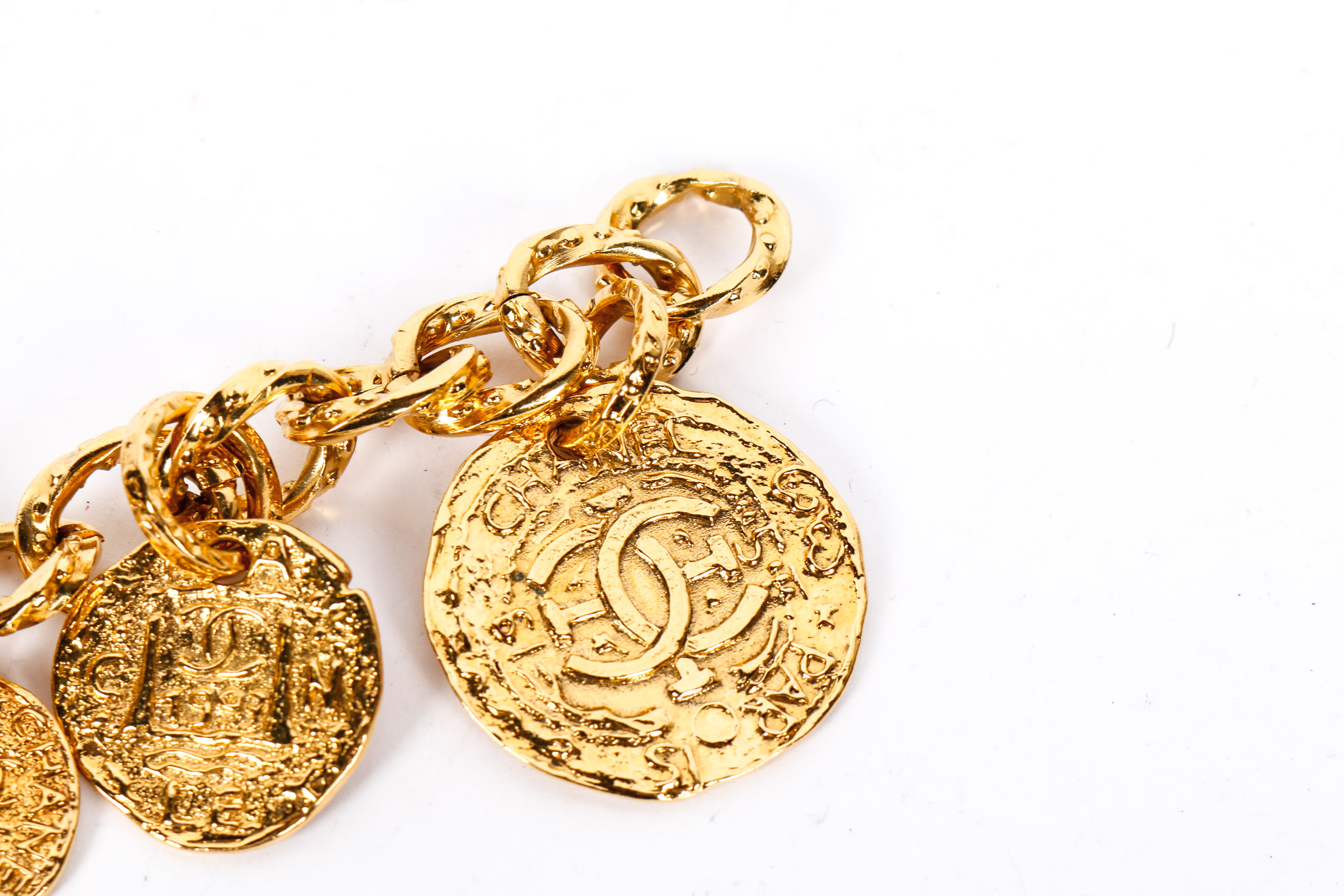 Gold Toned Chanel Bracelet