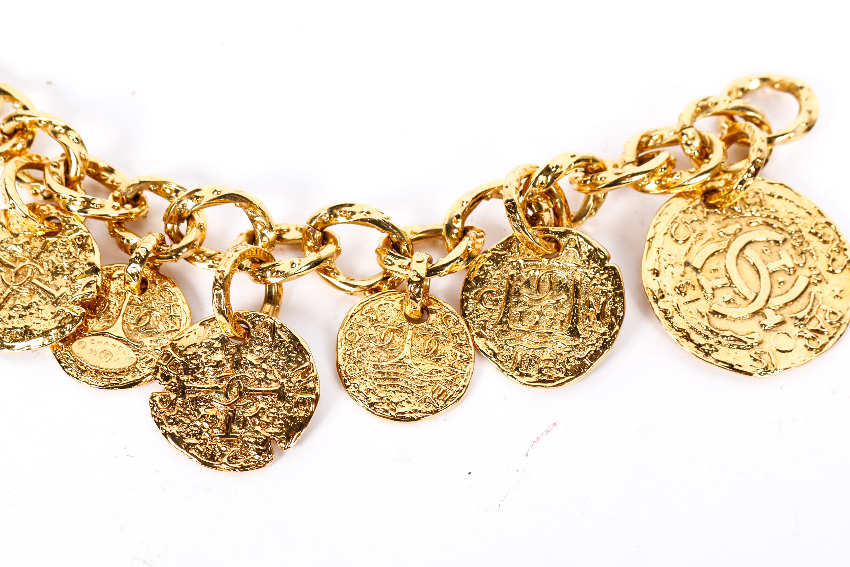 Gold Toned Chanel Bracelet