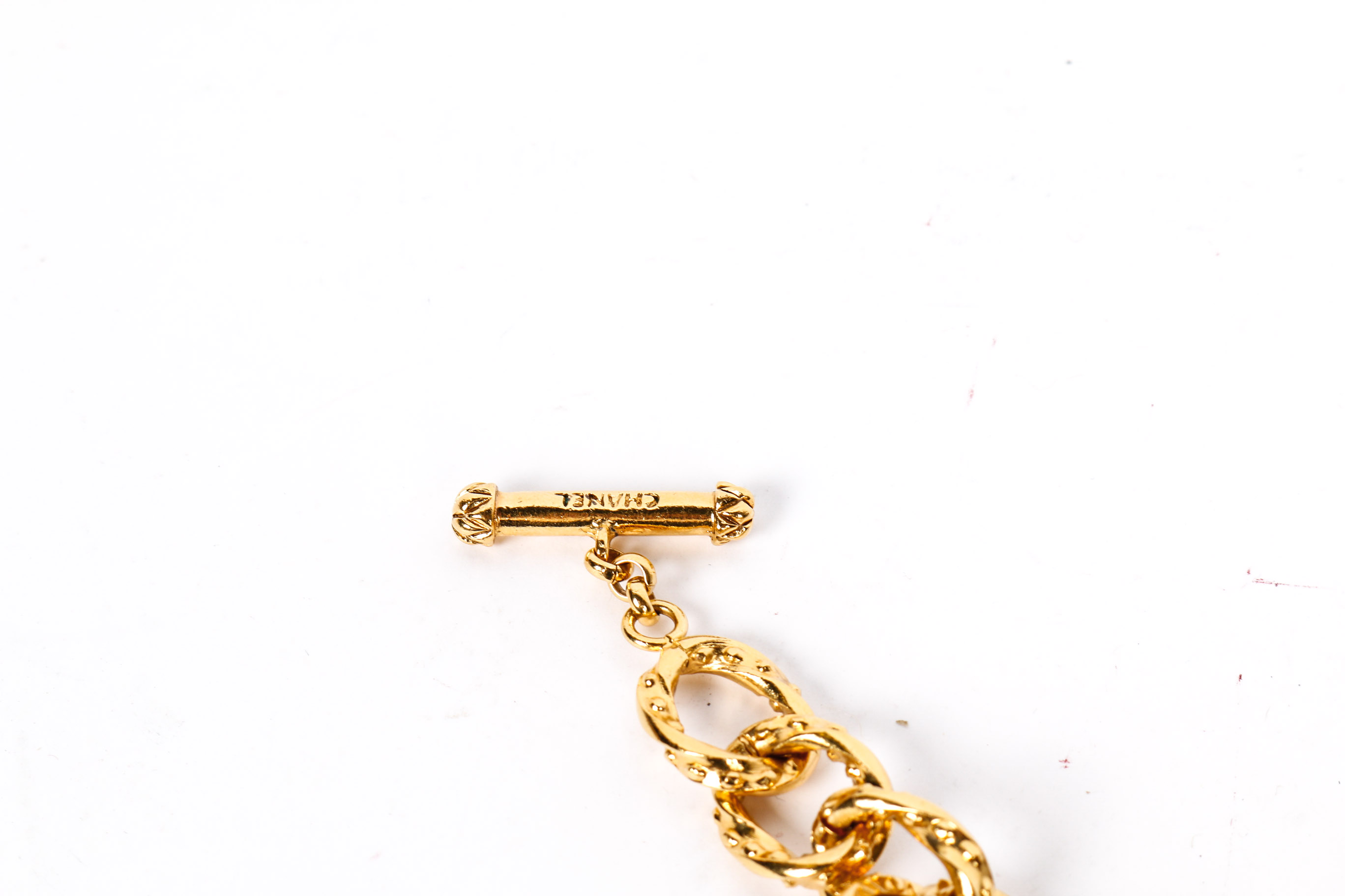 Gold Toned Chanel Bracelet